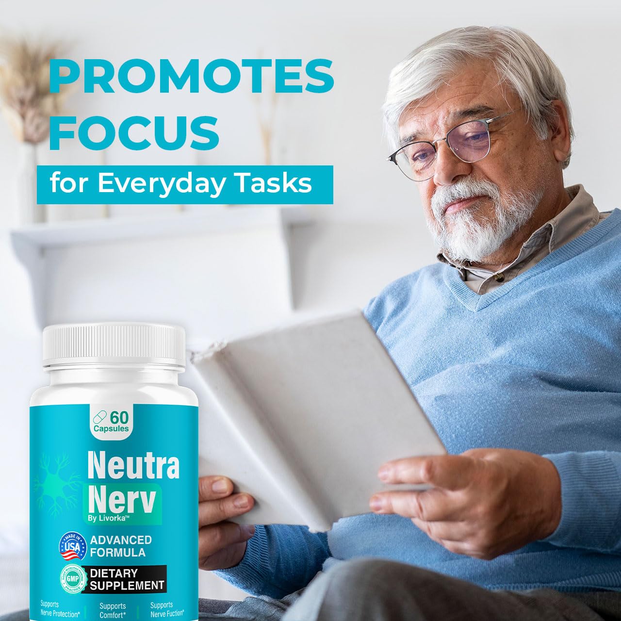 LIVORKA Neutra Nerv Capsules 120 Capsules