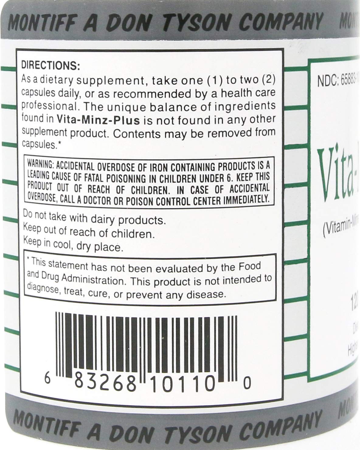 Montiff Vita-Minz Plus Capsule, 120 Capsules