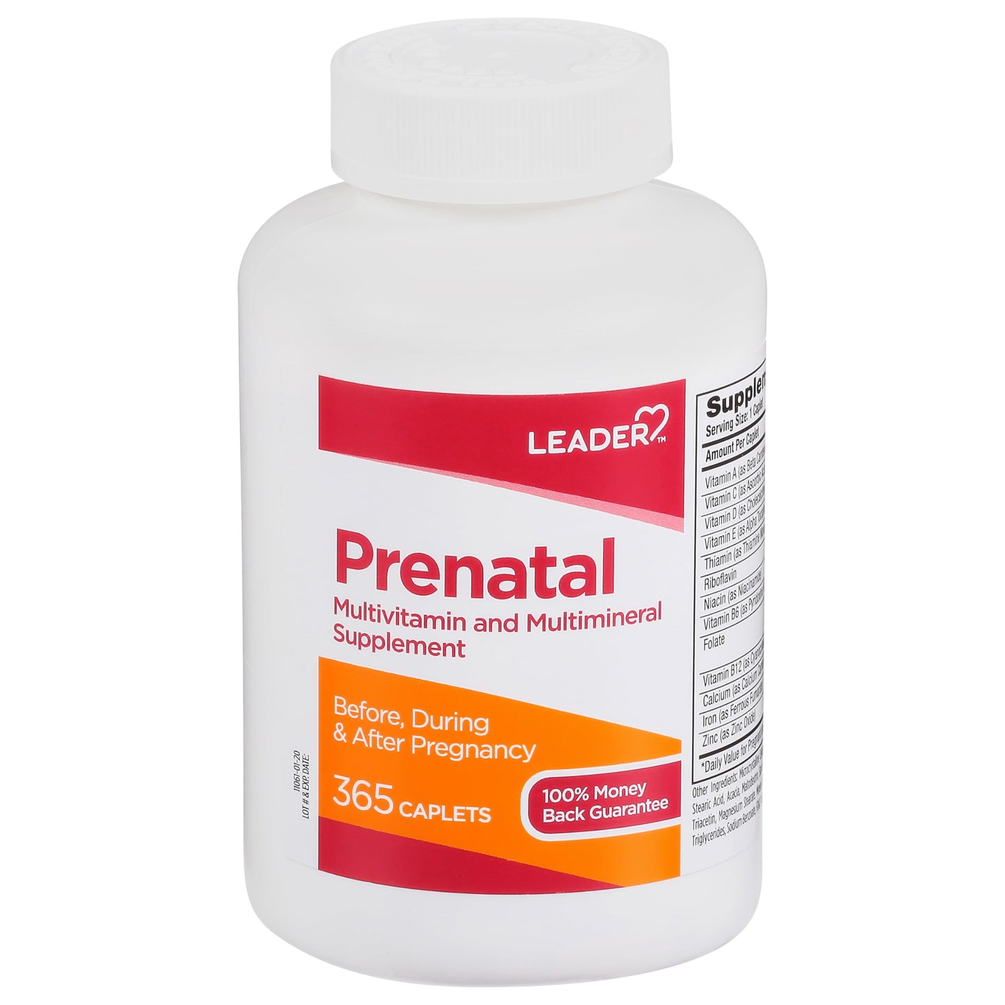 Leader Prenatal Multivitamin Caplets 365