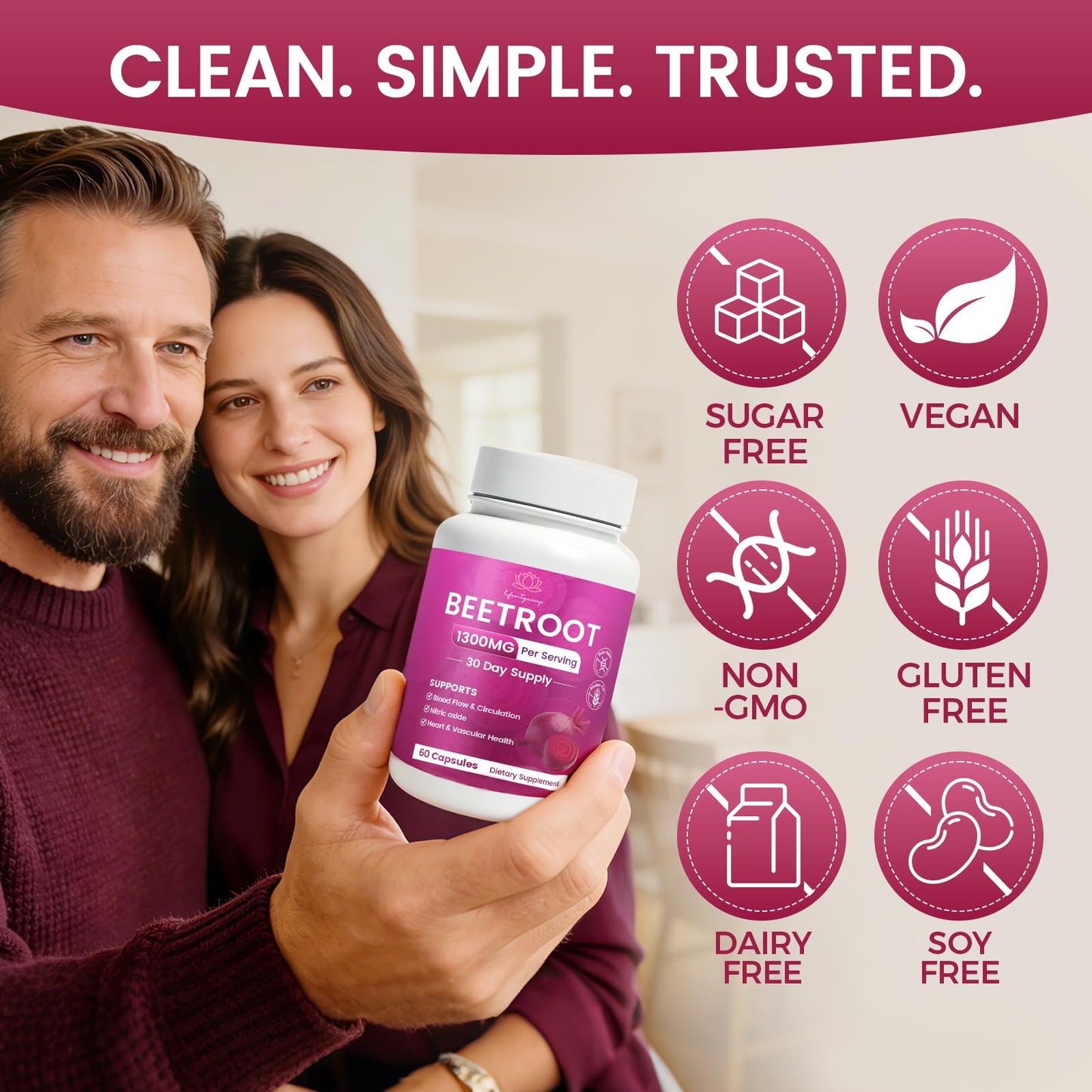 WSJAWH Beetroot Capsules 60 Count