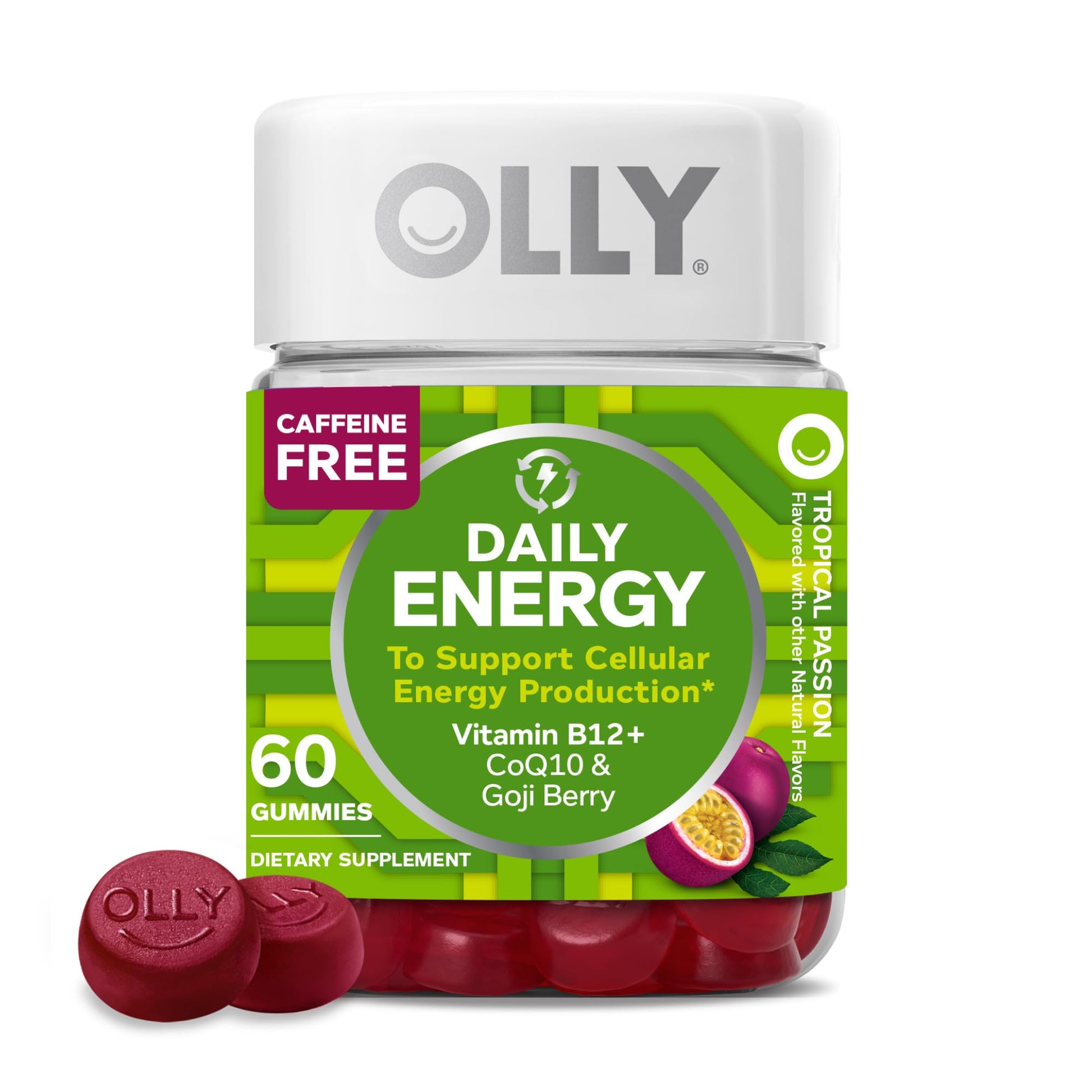 OLLY Daily Energy Gummy 60 Count