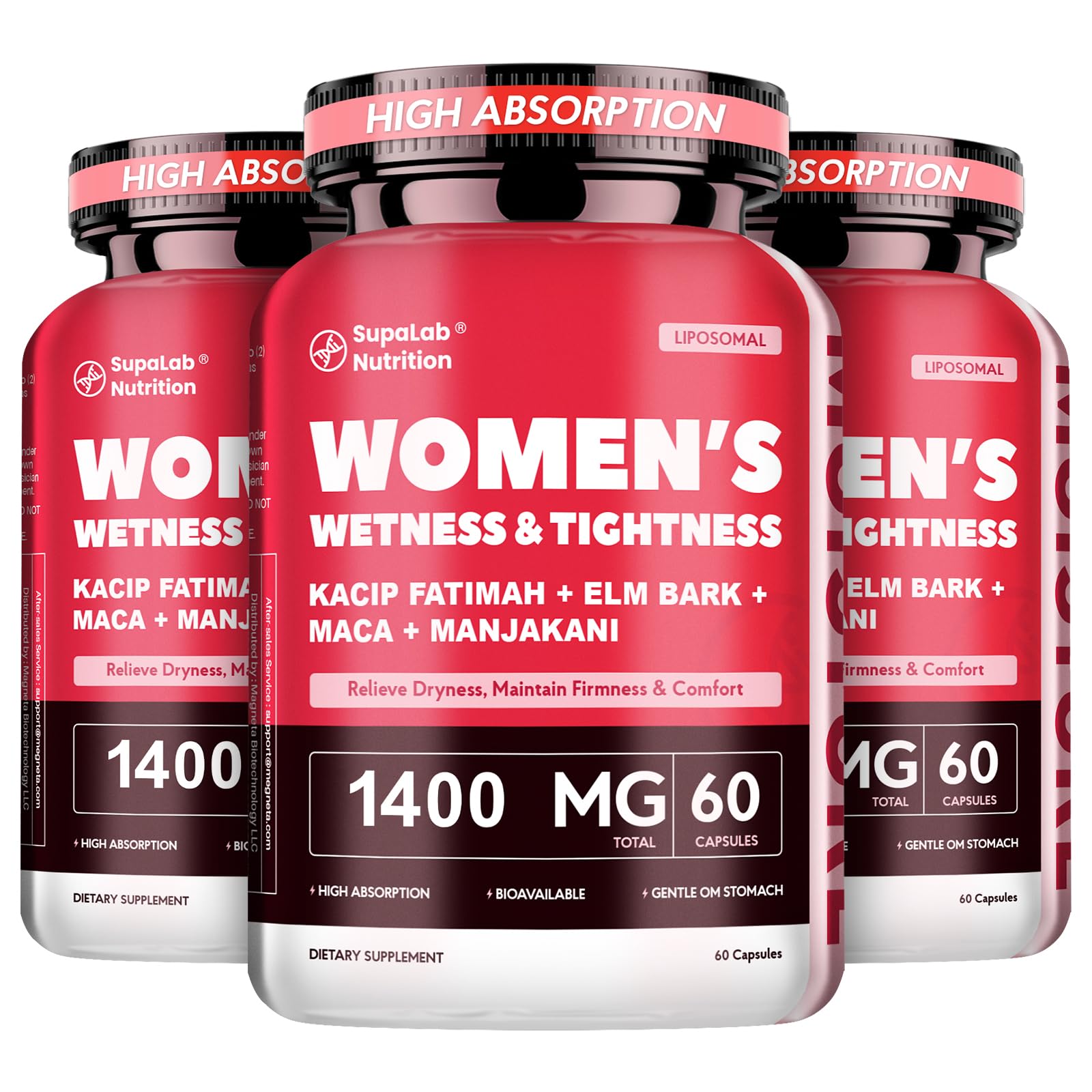 MEGNETA Feminine Care Kacip Fatimah Fenugreek Capsule, 180 Capsules
