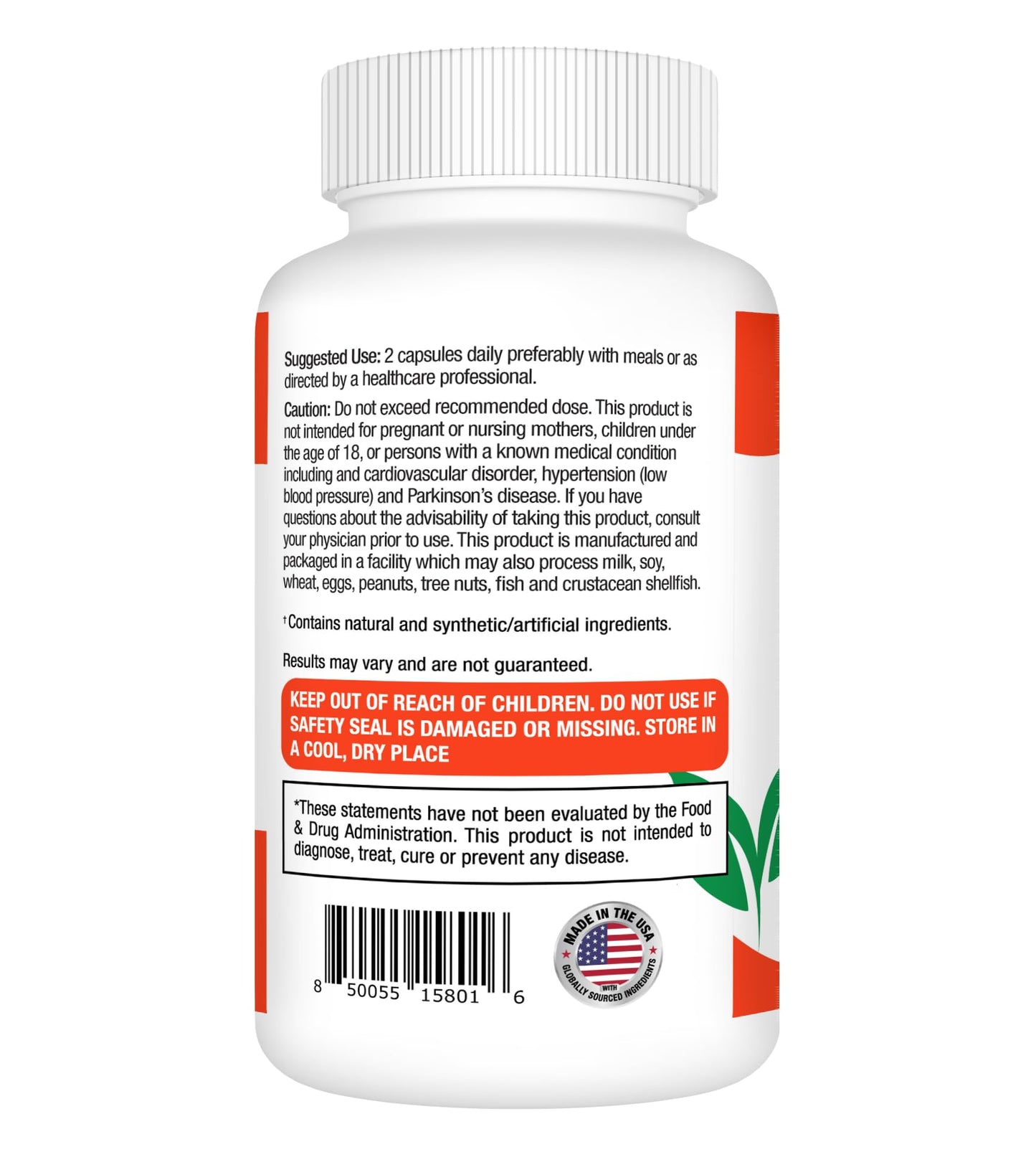 Rise-N-Shine Immune Support Supplement 60 Capsules