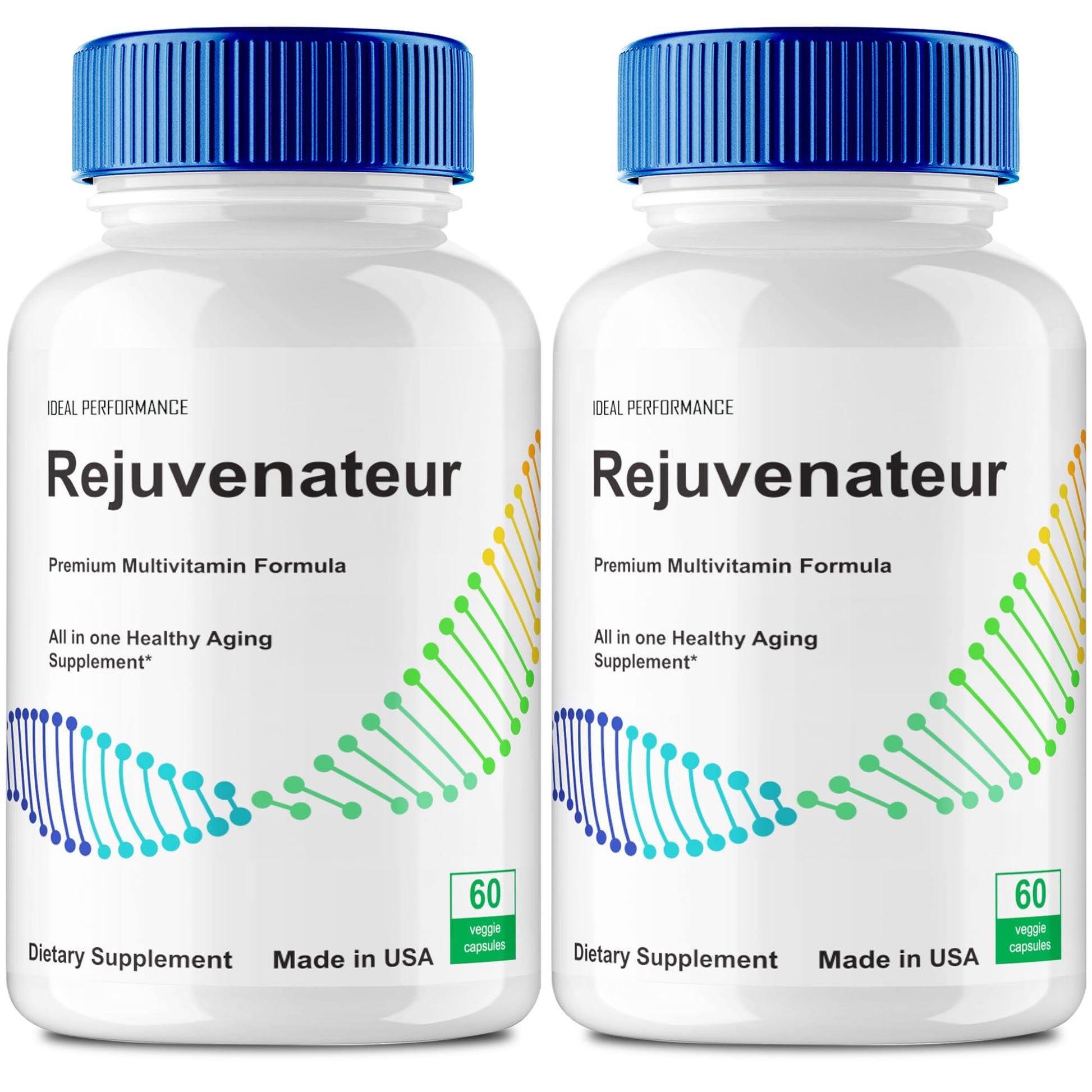 IDEAL PERFORMANCE Rejuvenateur Capsules, Advanced Multivitamin Formula, 120 Capsules