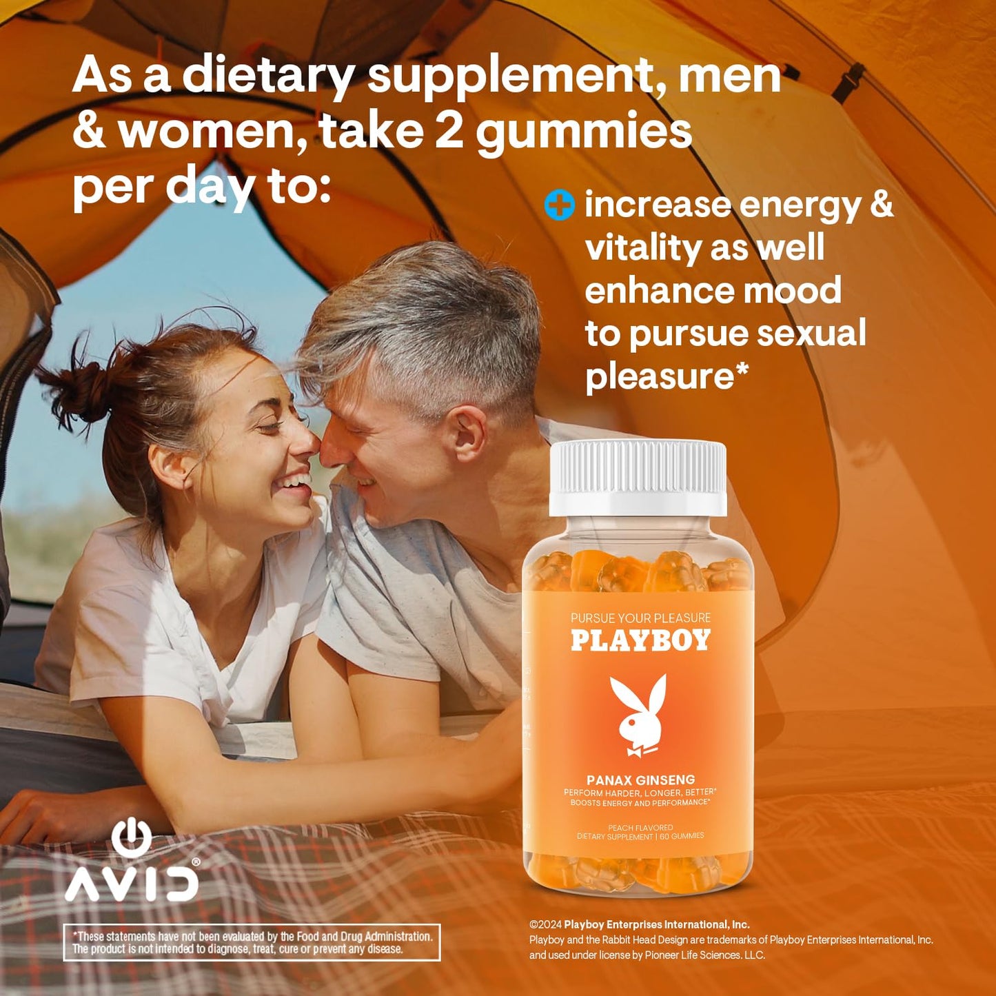 Avid Ginseng Gummies Gummy 60 Count