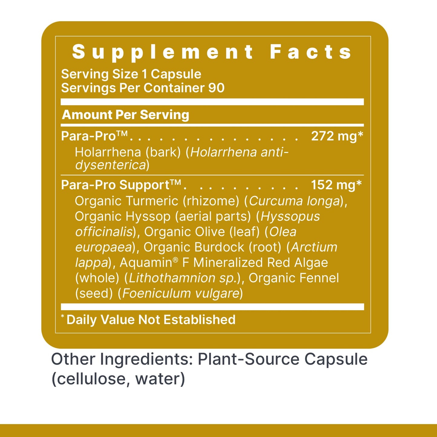 Premier Research Labs ParaStat Intestinal Cleanse 90 Capsules