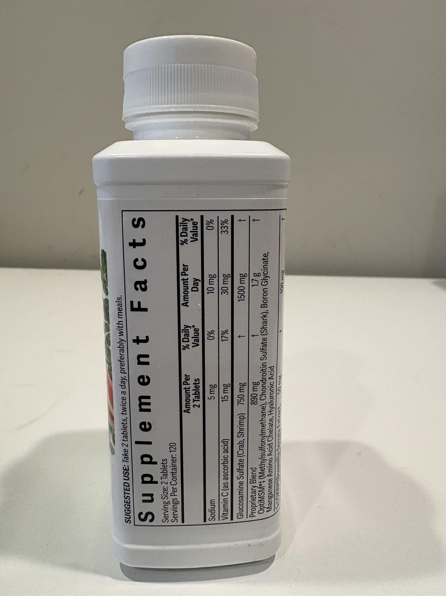Nutrilite Joint Health Glucosamine and Chondroitin Tablet 1 Count