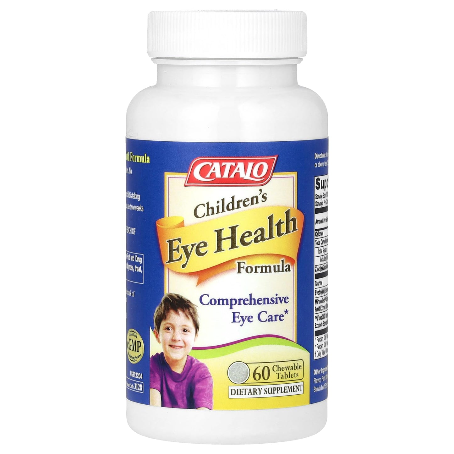 CATALO Children's Eye Health Formula Chewable 60 Tablets