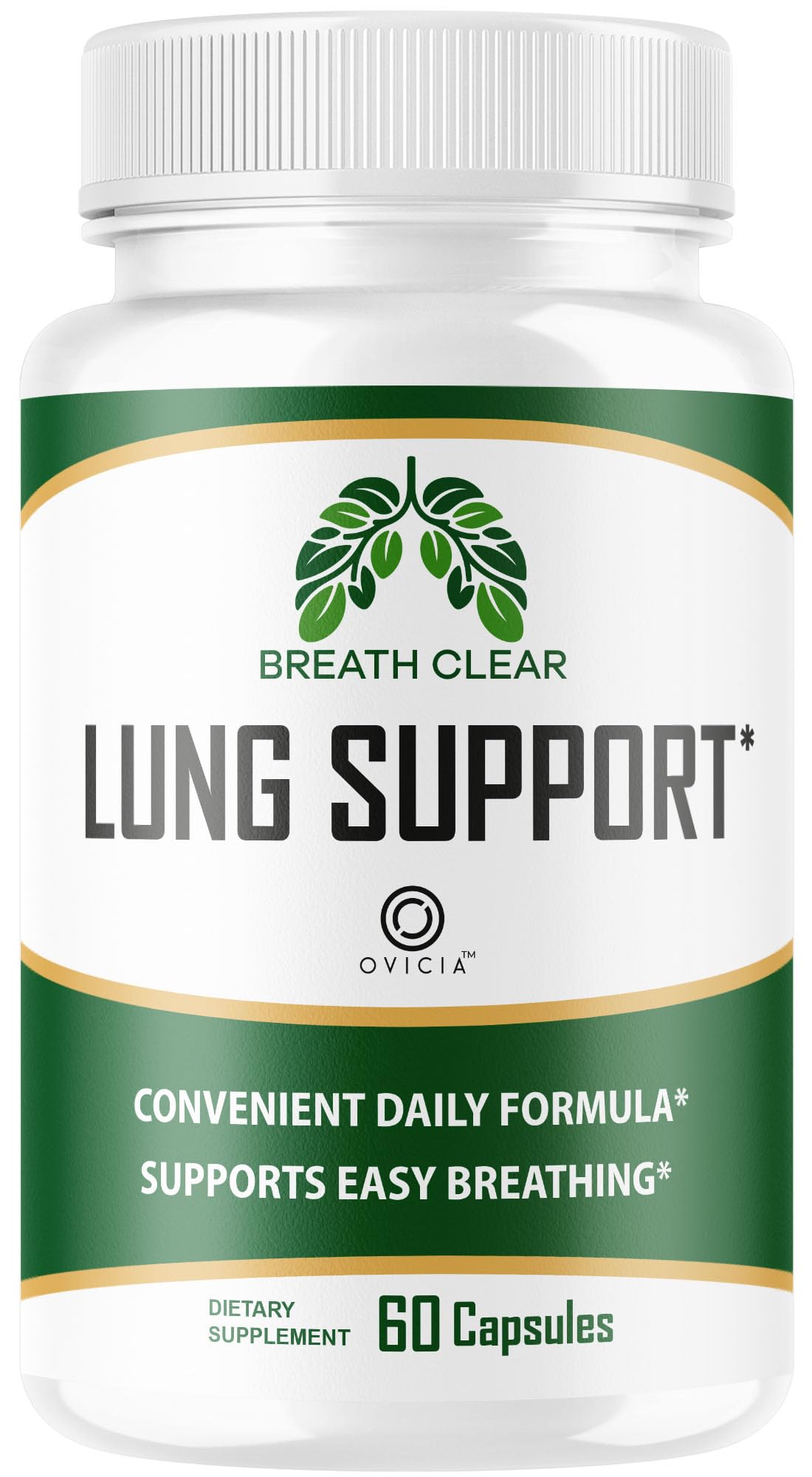OVICIA Breath Clear Capsules, 60 Count