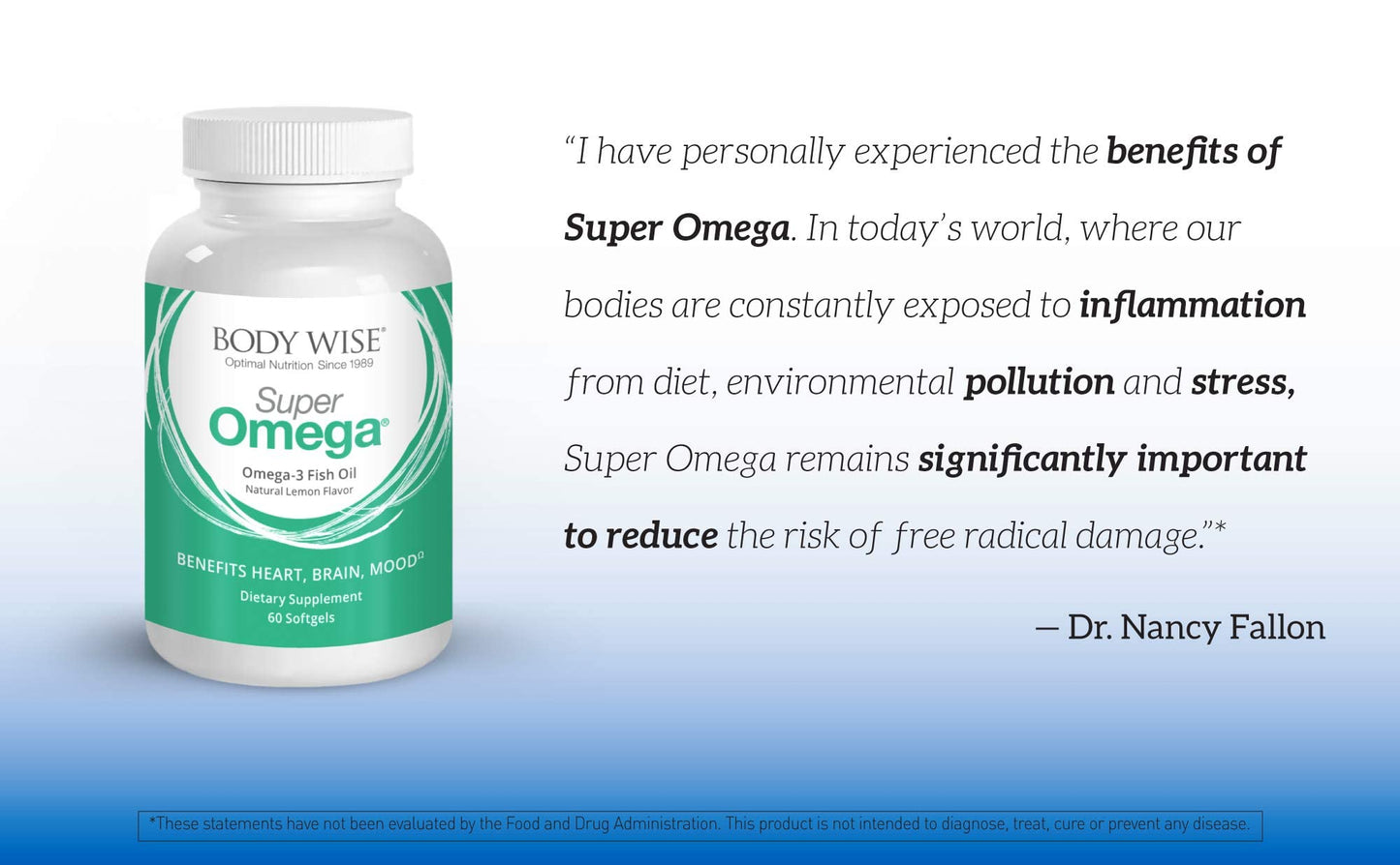 Be Bodywise Ultra Omega Triple Purified Omega-3 Fish Oil Softgels 60 Count
