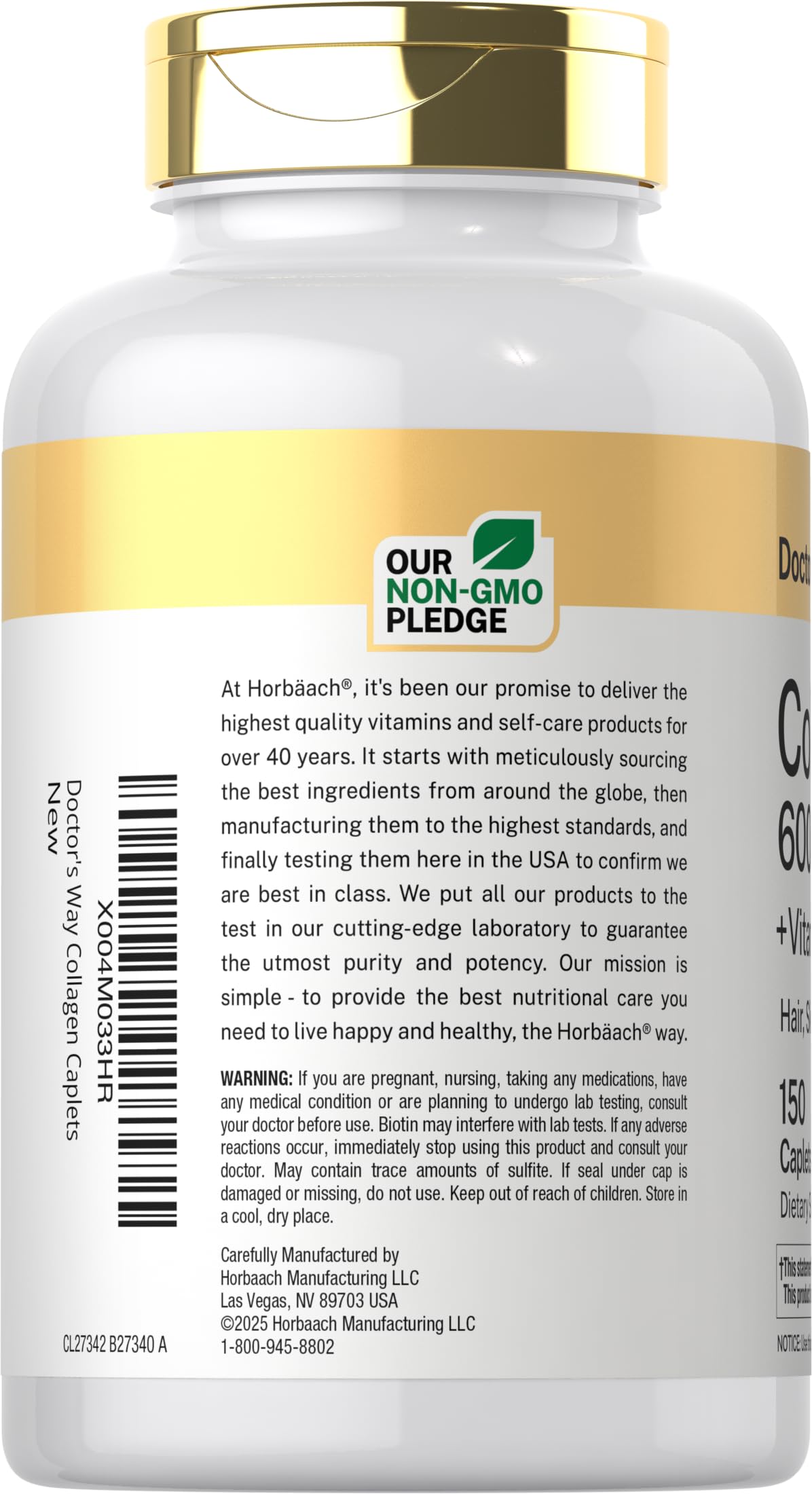 Doctor's Way Collagen Complex Caplets 150 Count