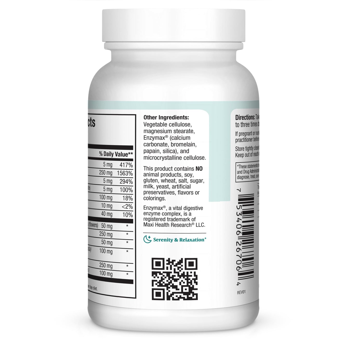 Maxi Health Maxi Max Relax Capsules 60 Count