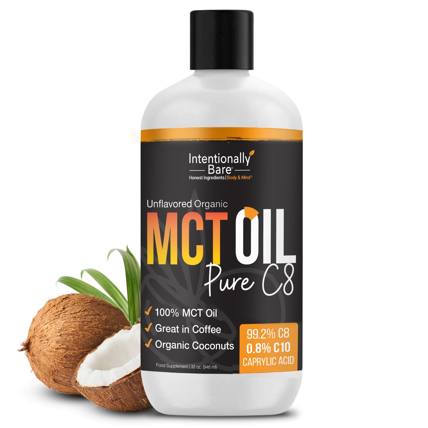 Intentionally Bare MCT Oil Powder Bundle, 2-Pack