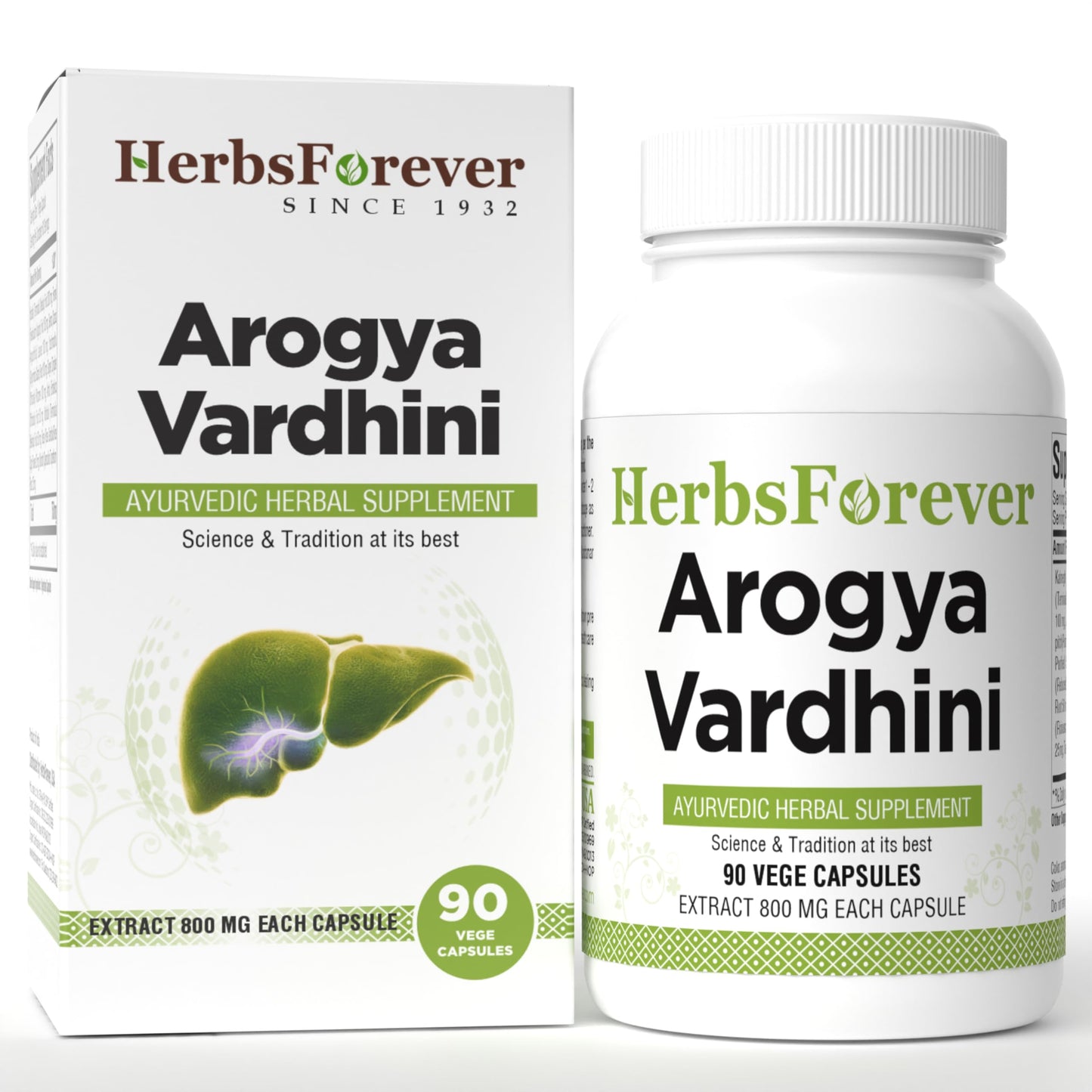 Herbsforever Arogya Vardhini Capsules 90 Count