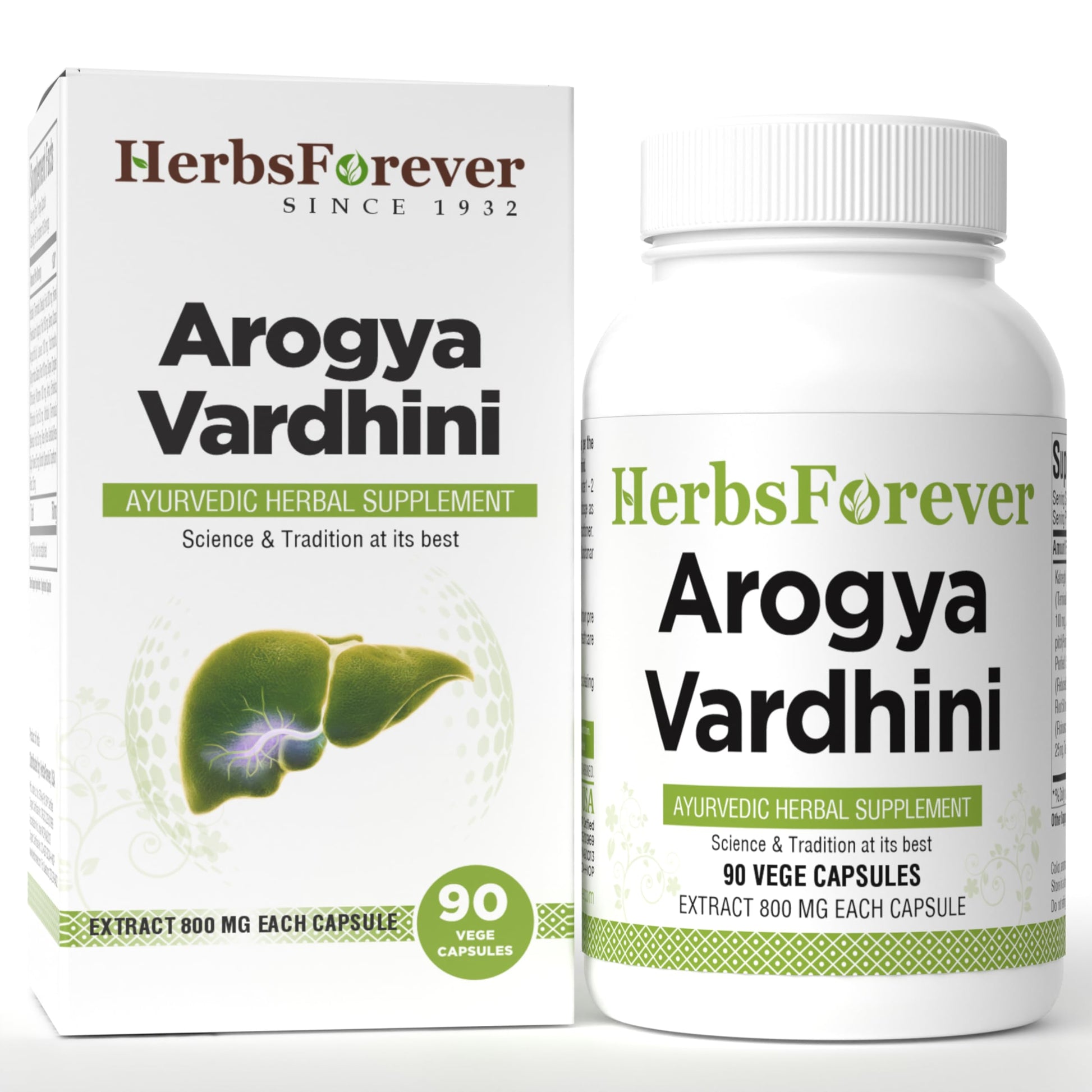 Herbsforever Arogya Vardhini Capsules 90 Count