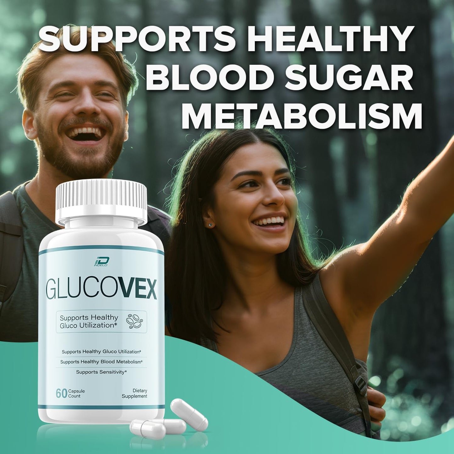 Indelo Glucovex 300 Capsules