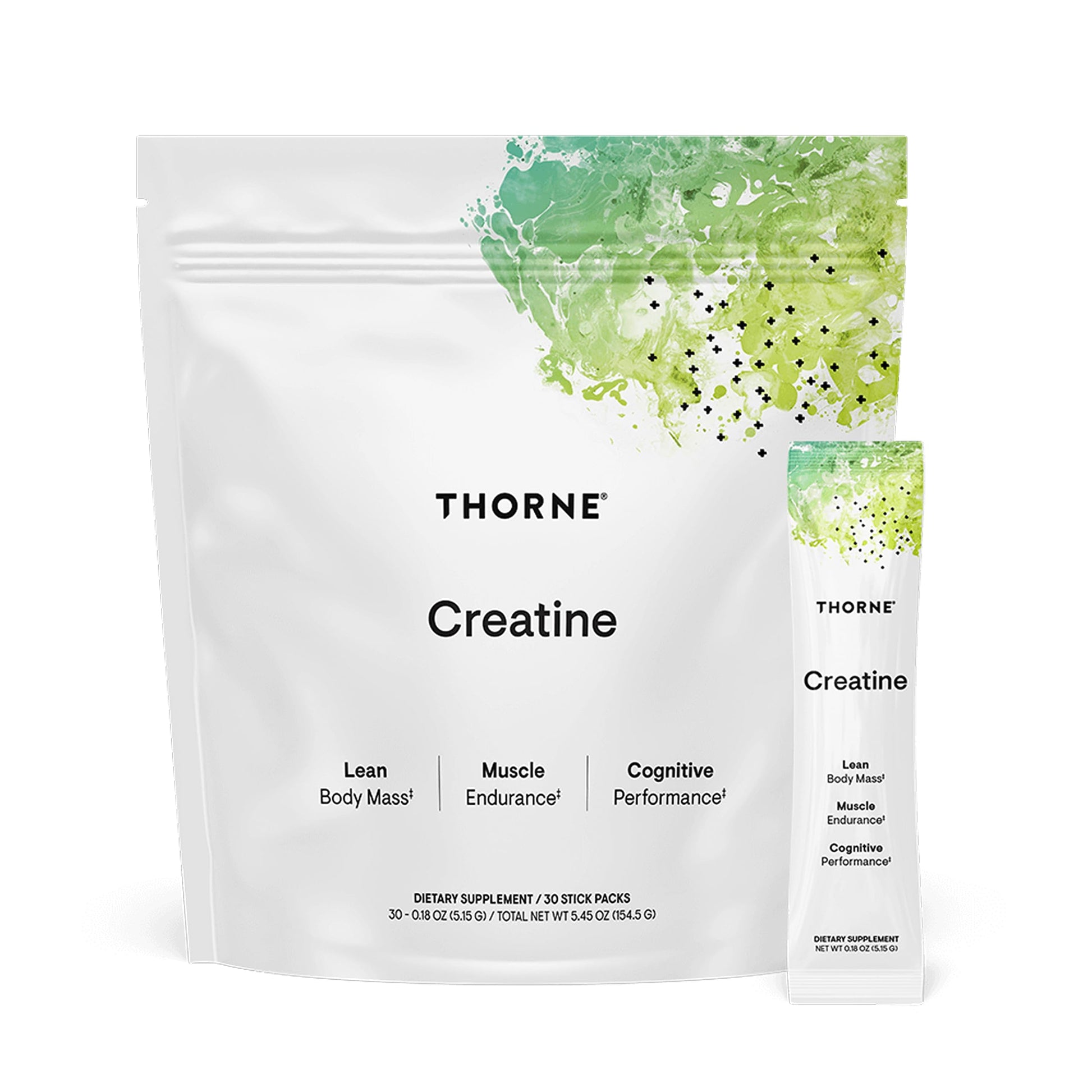 THORNE Creatine Micronized Creatine Monohydrate Powder, 5 g per Serving, 30 Servings