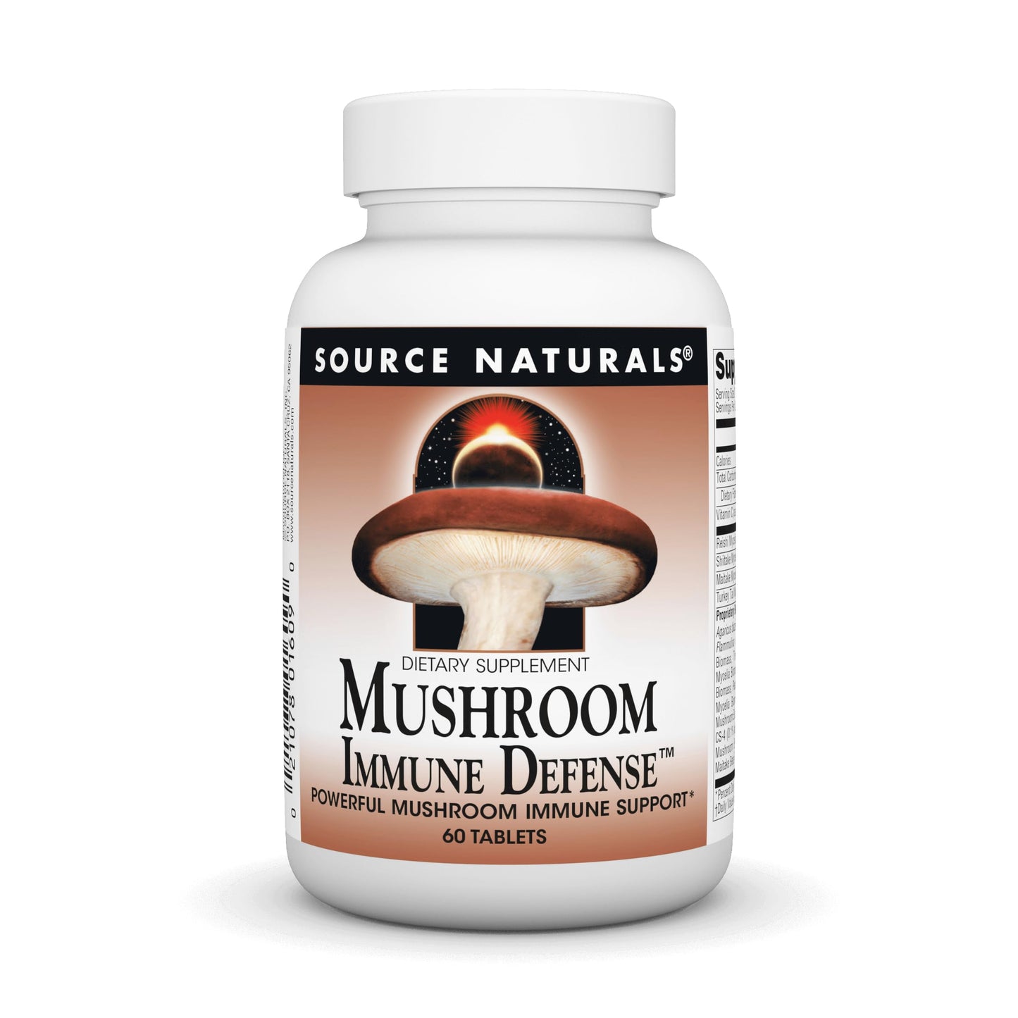 Source Naturals Mushroom Immune Defense Tablet 60 Tablets