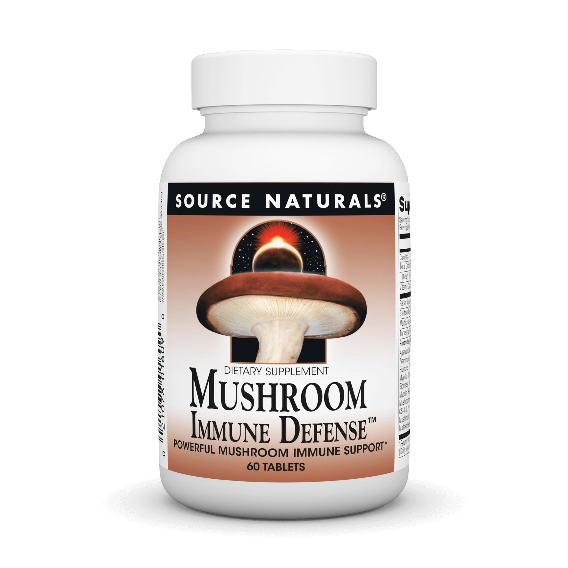 Source Naturals Mushroom Immune Defense Tablet 60 Tablets
