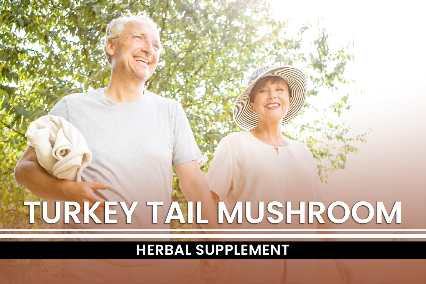 PURE ORIGINAL INGREDIENTS Turkey Tail Mushroom Capsule 1