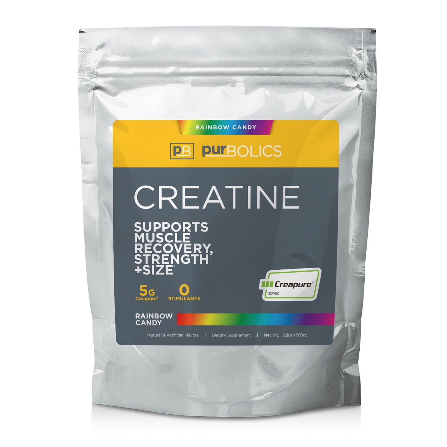 Purbolics Creapure Creatine Monohydrate, Micronized Creatine Powder 9.87 Ounce