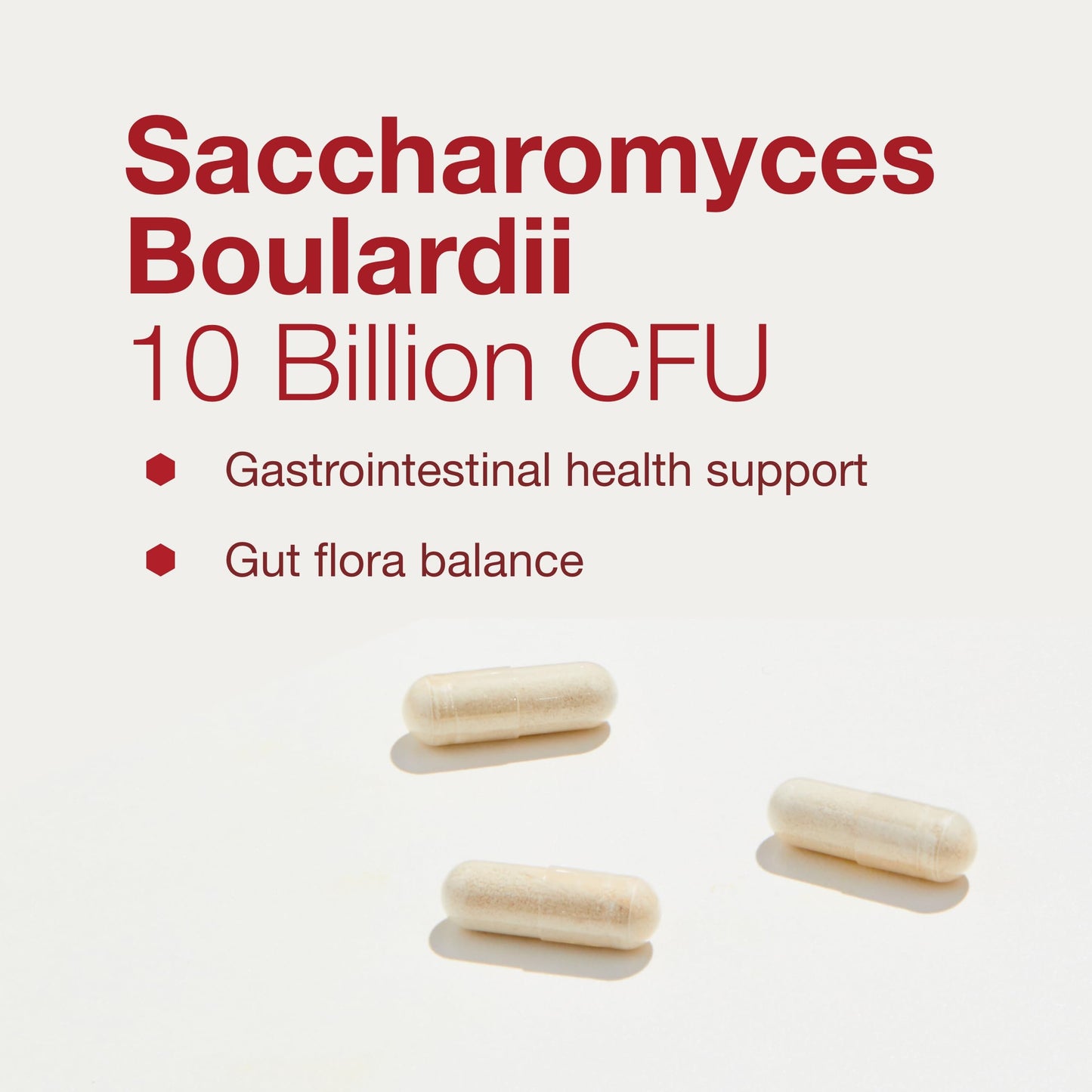 PROTOCOL FOR LIFE BALANCE Saccharomyces boulardii 10 Billion CFU Probiotic Supplement Capsule 60 Veg Caps