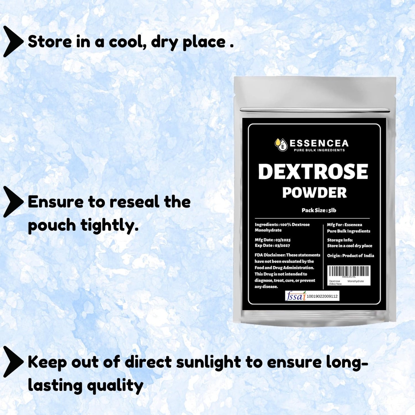 Essencea Dextrose Monohydrate Powder 80