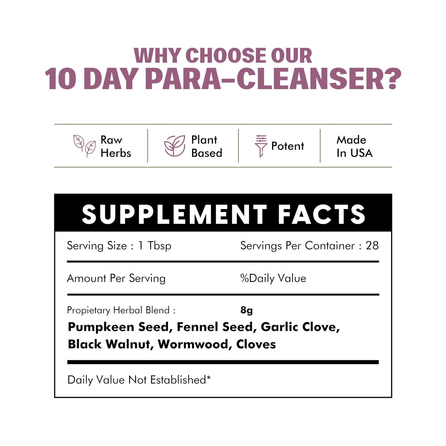 Easey Series Blast para-Cleanse Powder 8.4 oz