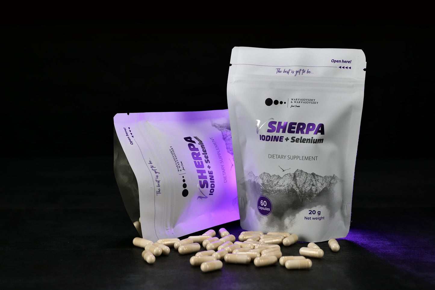 vSherpa Iodine + Selenium Capsules 60 Count