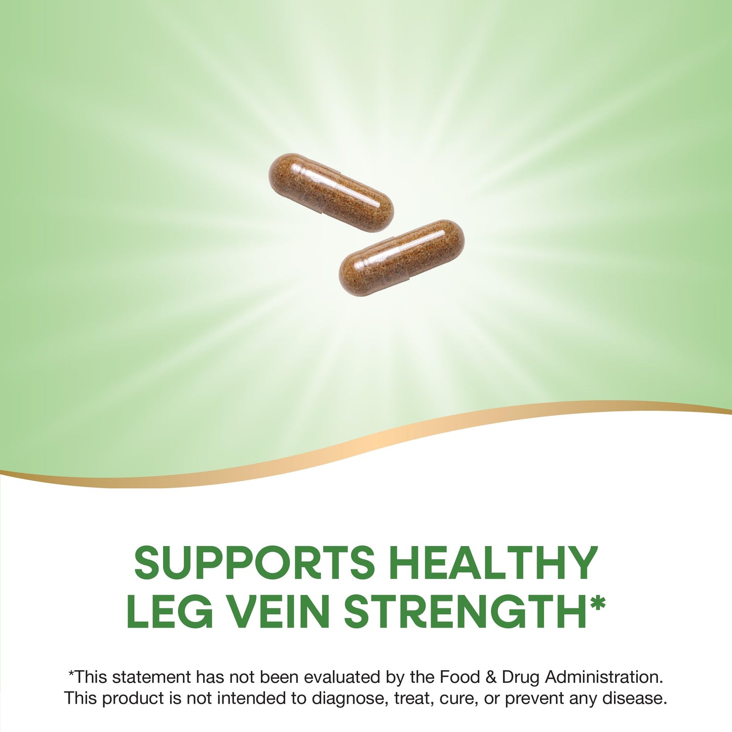 Nature's Way Leg Veins Support Blend with Tru-OPCSTM, Vegetarian Capsules 120 Count