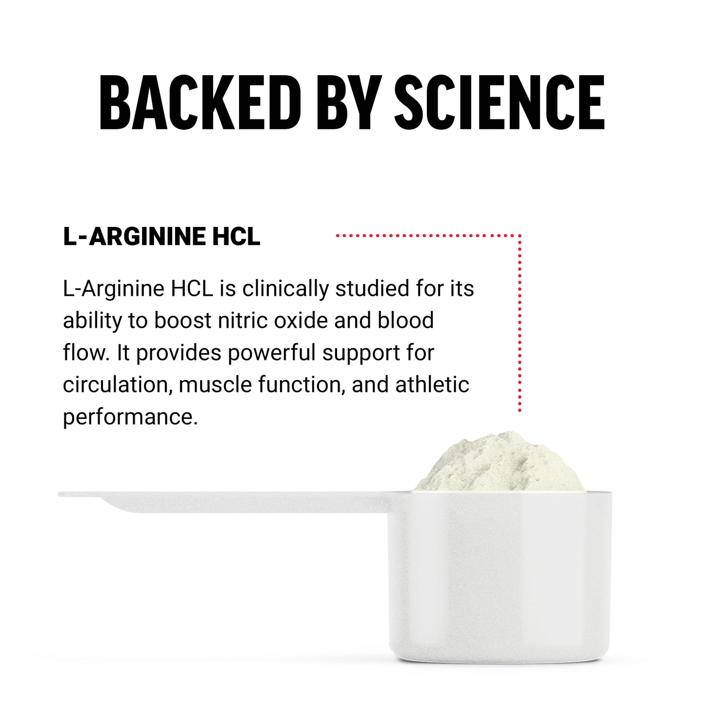 Force Factor L Arginine HCL Powder 6000mg, 6.35 Ounce