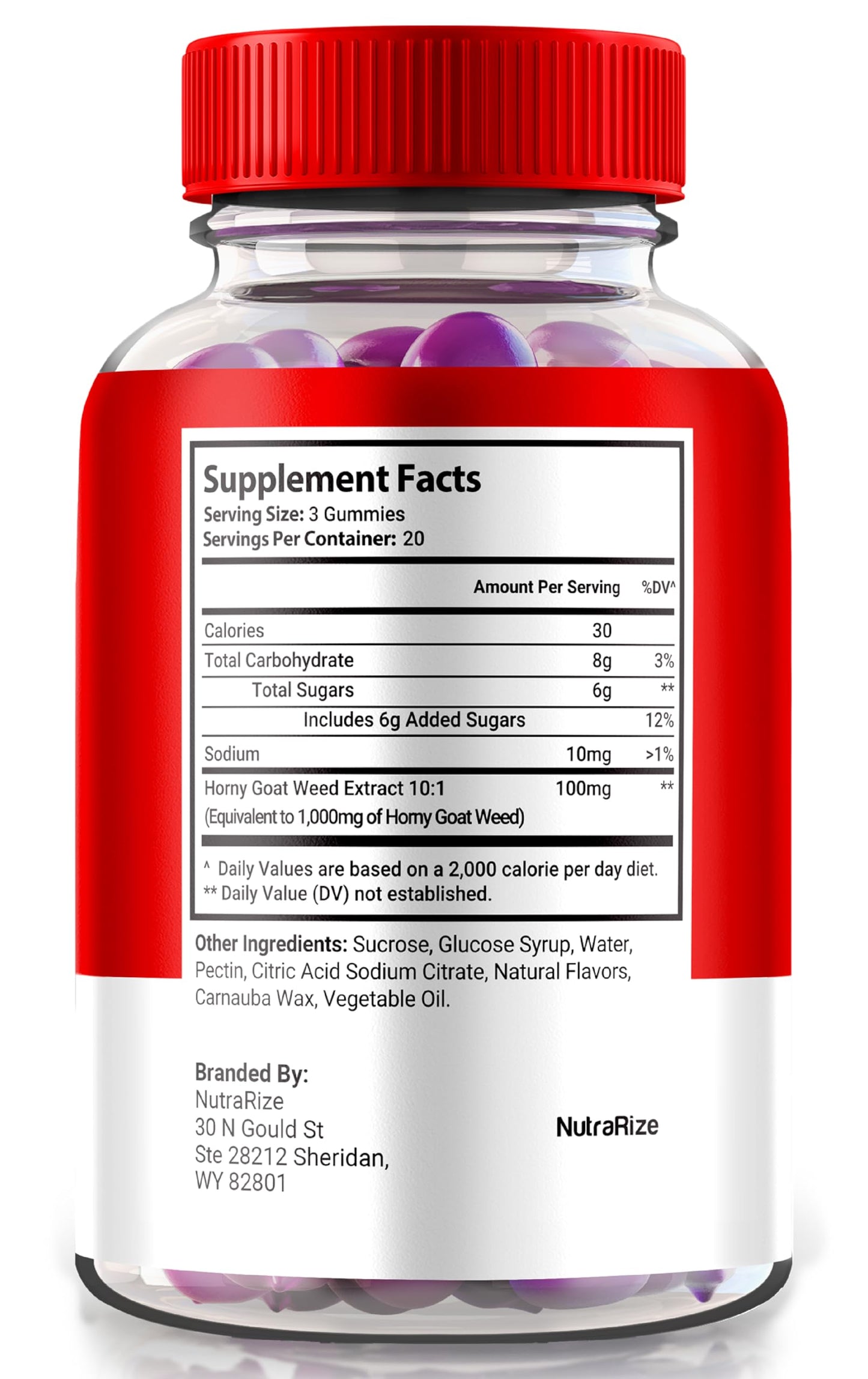 NutraRize Ultra Male 180 Gummies