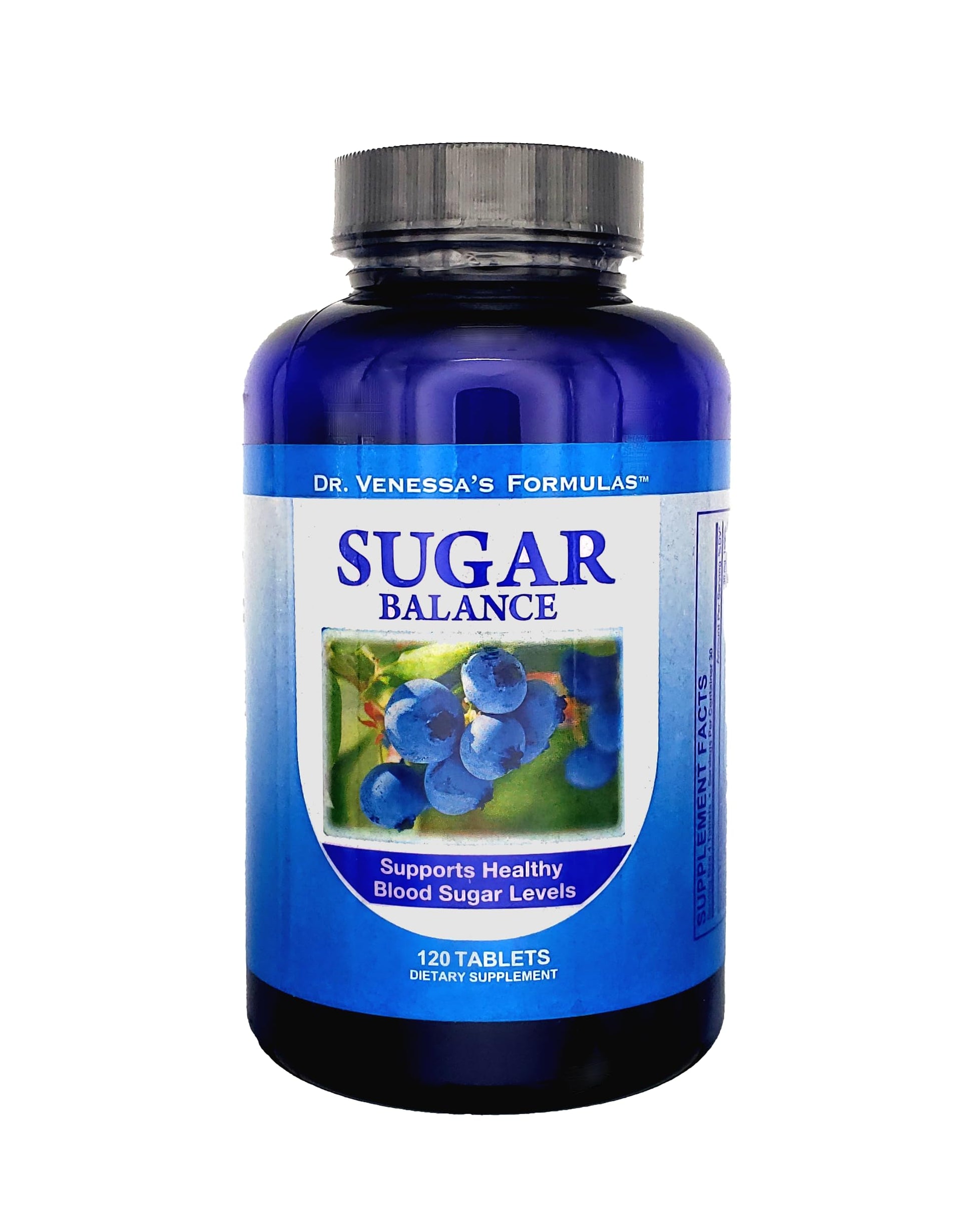 DR. VENESSA'S FORMULAS Sugar Balance Support Tablets 120