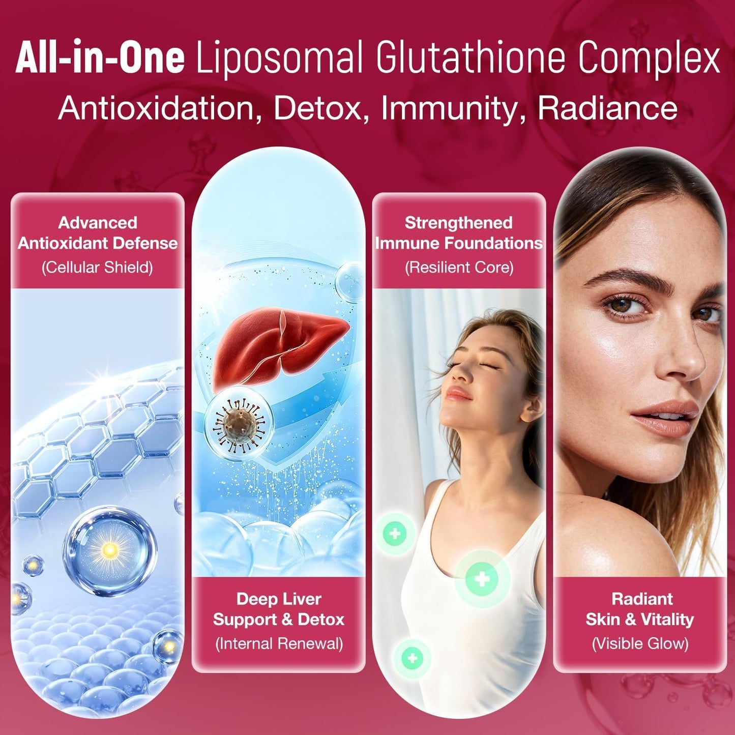 NEUNEST Liposomal Glutathione Tablet 30 Count