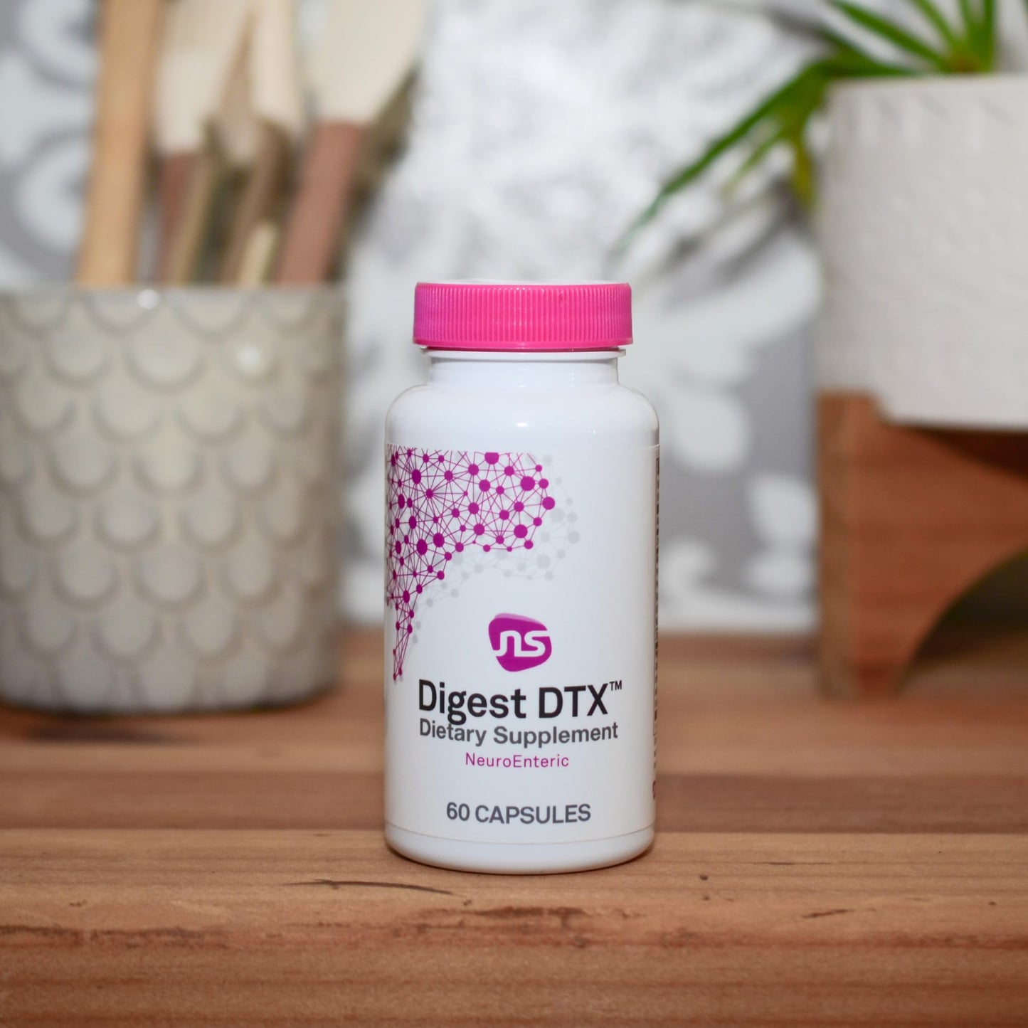 NeuroScience Digest DTX Digestive Enzyme & Immune Support, 60 Capsules