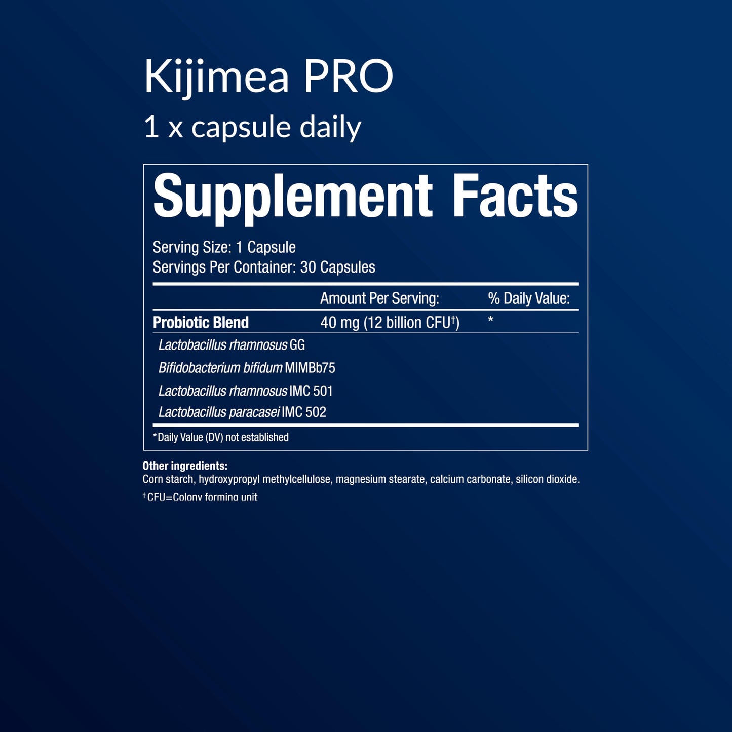 Kijimea PRO Bifidobacterium Probiotic Bifidum MIMBb75 30 Capsules