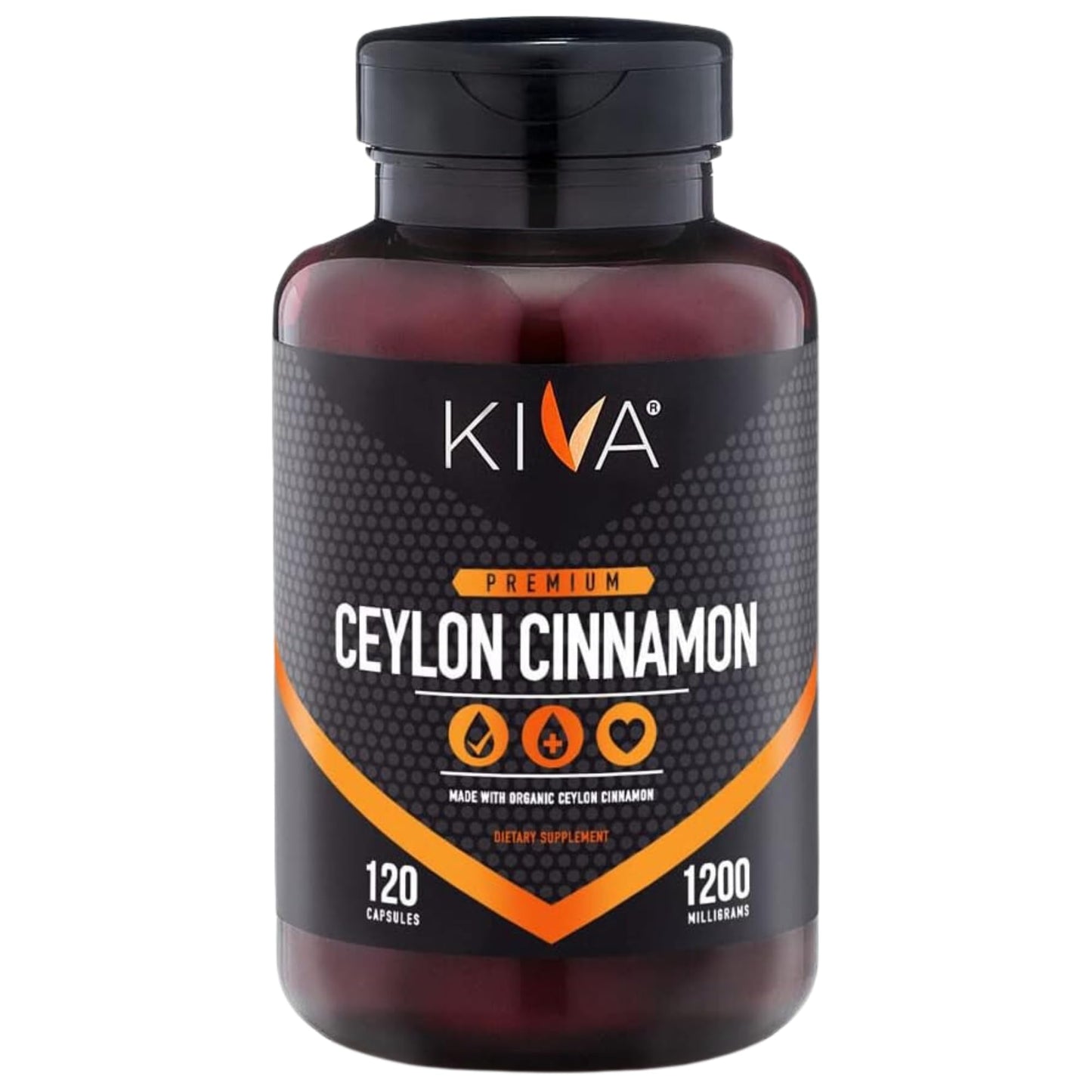 Kiva Premium Ceylon Cinnamon Powder 120 Count