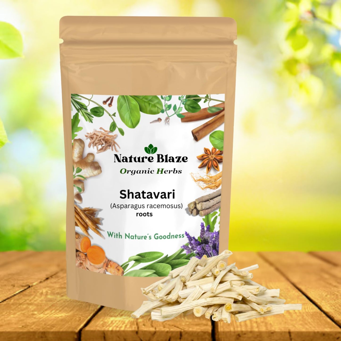 Nature Blaze Shatavari Root Powder 3.5 oz