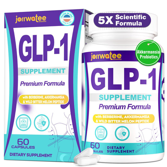 Jorrwatee GLP-1 Supplements Capsule, 60 Count