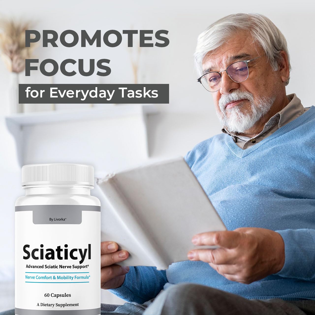 LIVORKA Sciaticyl Capsules 300 Capsules