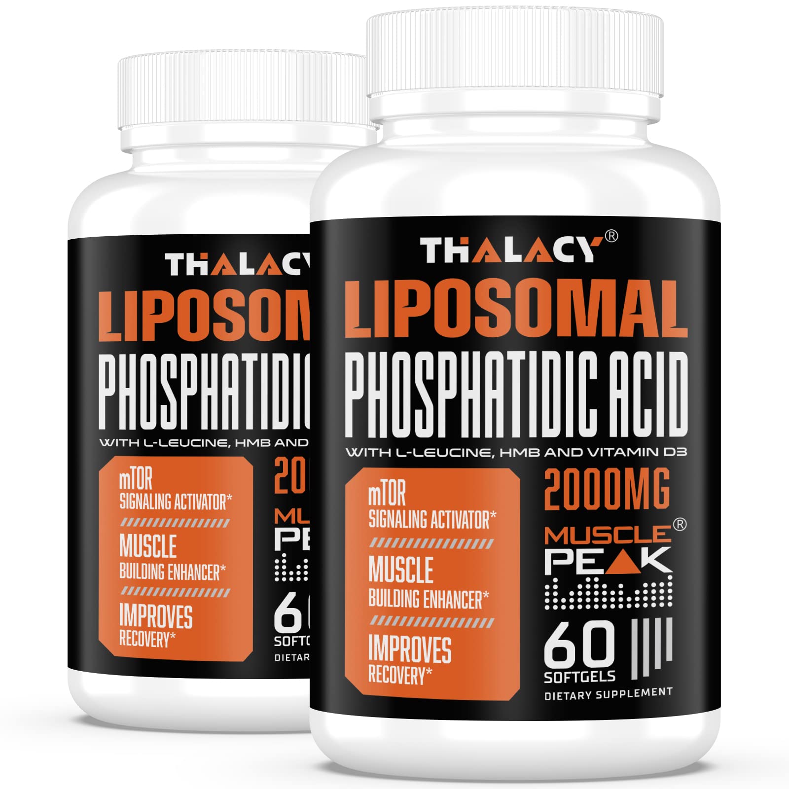 Thalacy Liposomal Phosphatidic Acid (PA) 2000mg Softgels 120 Count