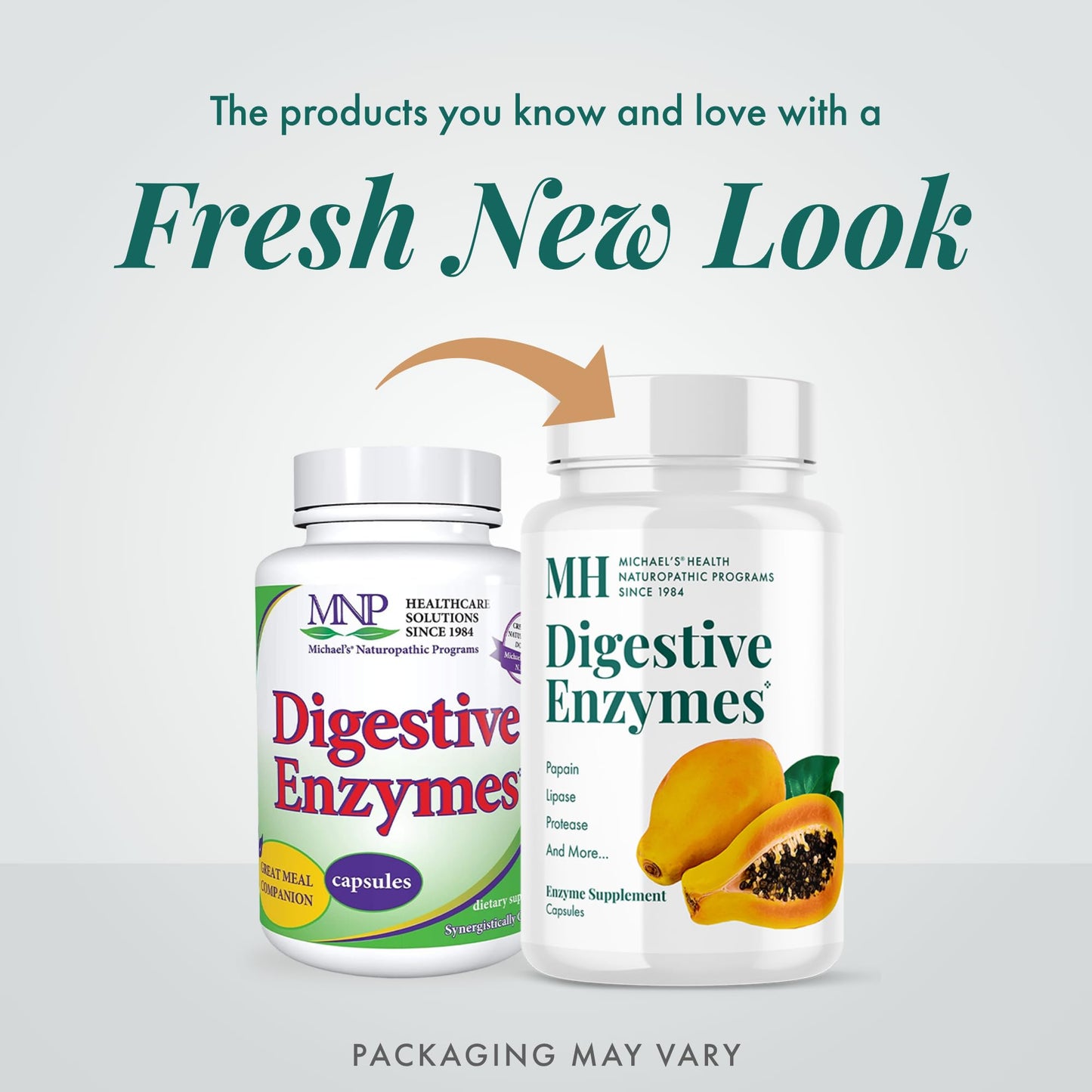 MICHAEL'S Digestive Enzymes Capsules, 180 Count