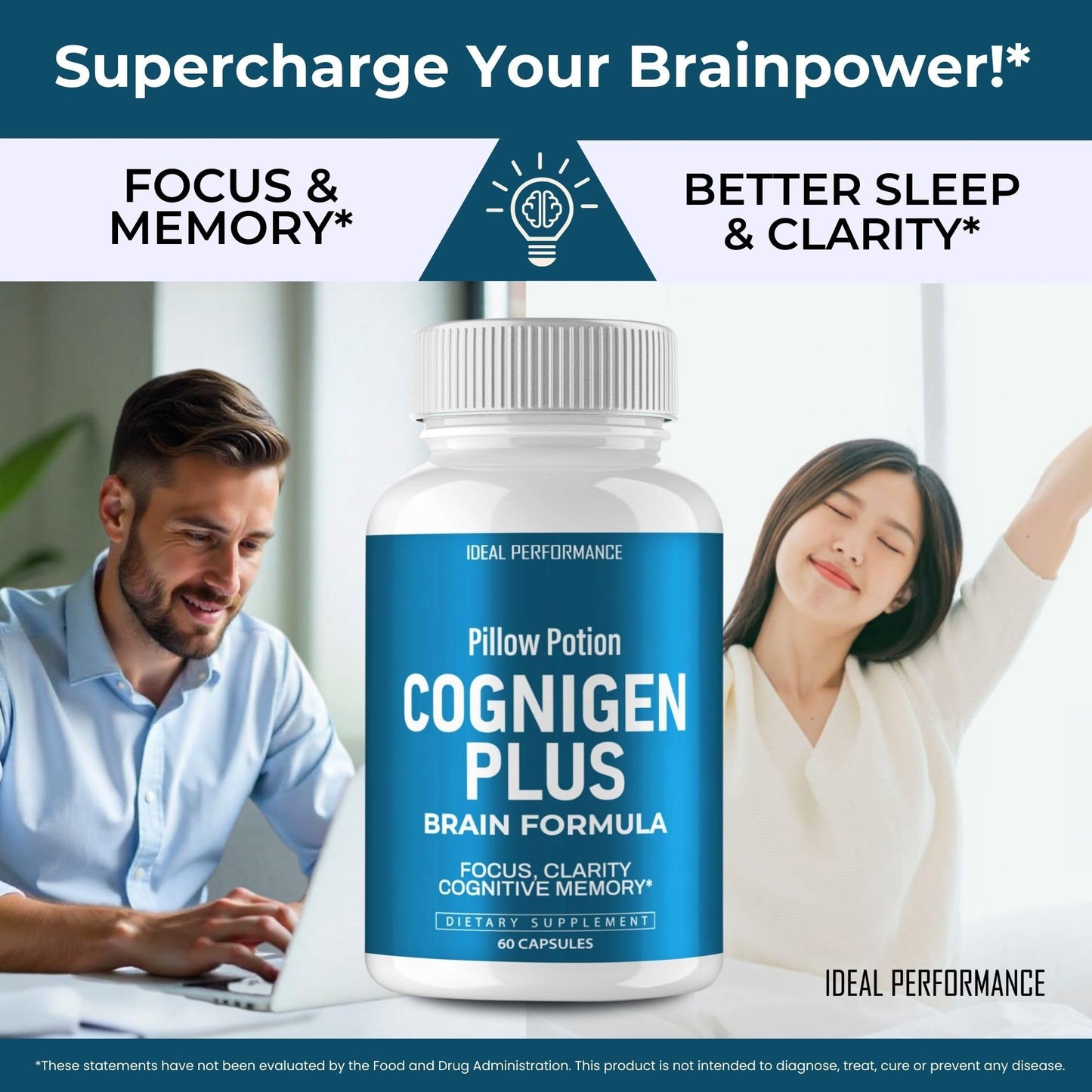 IDEAL PERFORMANCE Cognigen Plus Capsules 180 Capsules