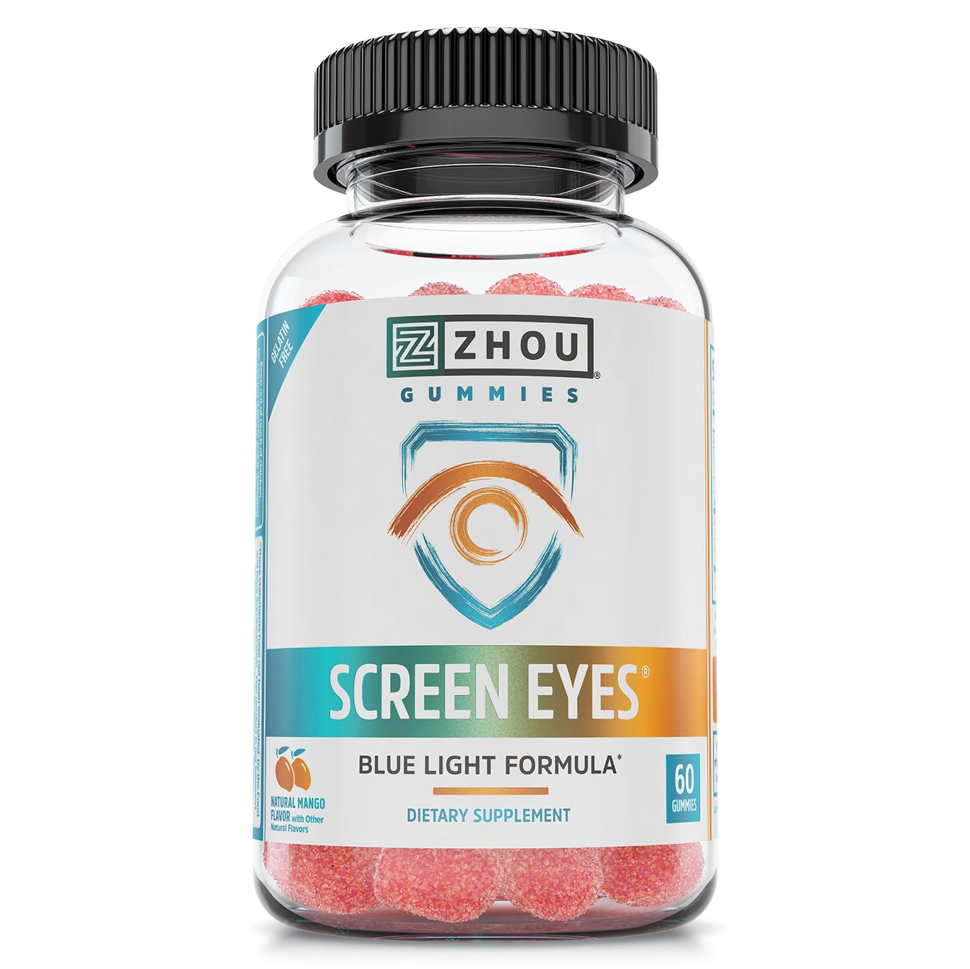 ZHOU Screen Eyes Gummies 60 Count