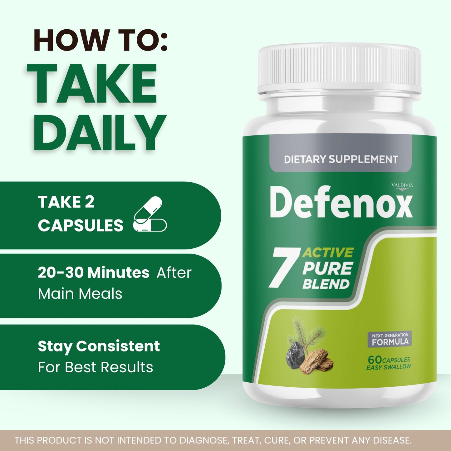 Valdivia Defenox Capsules, 120 Capsules