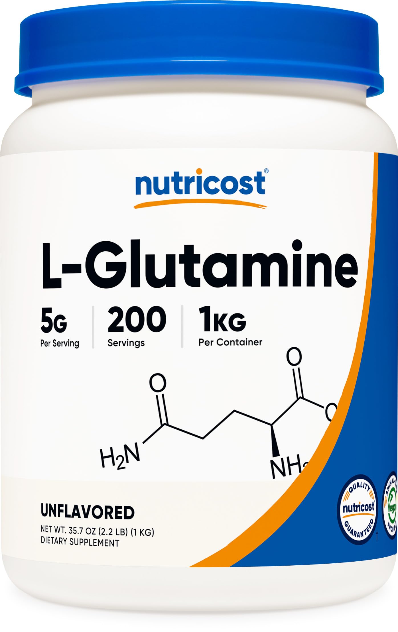 Nutricost L-Glutamine Powder 1000 g