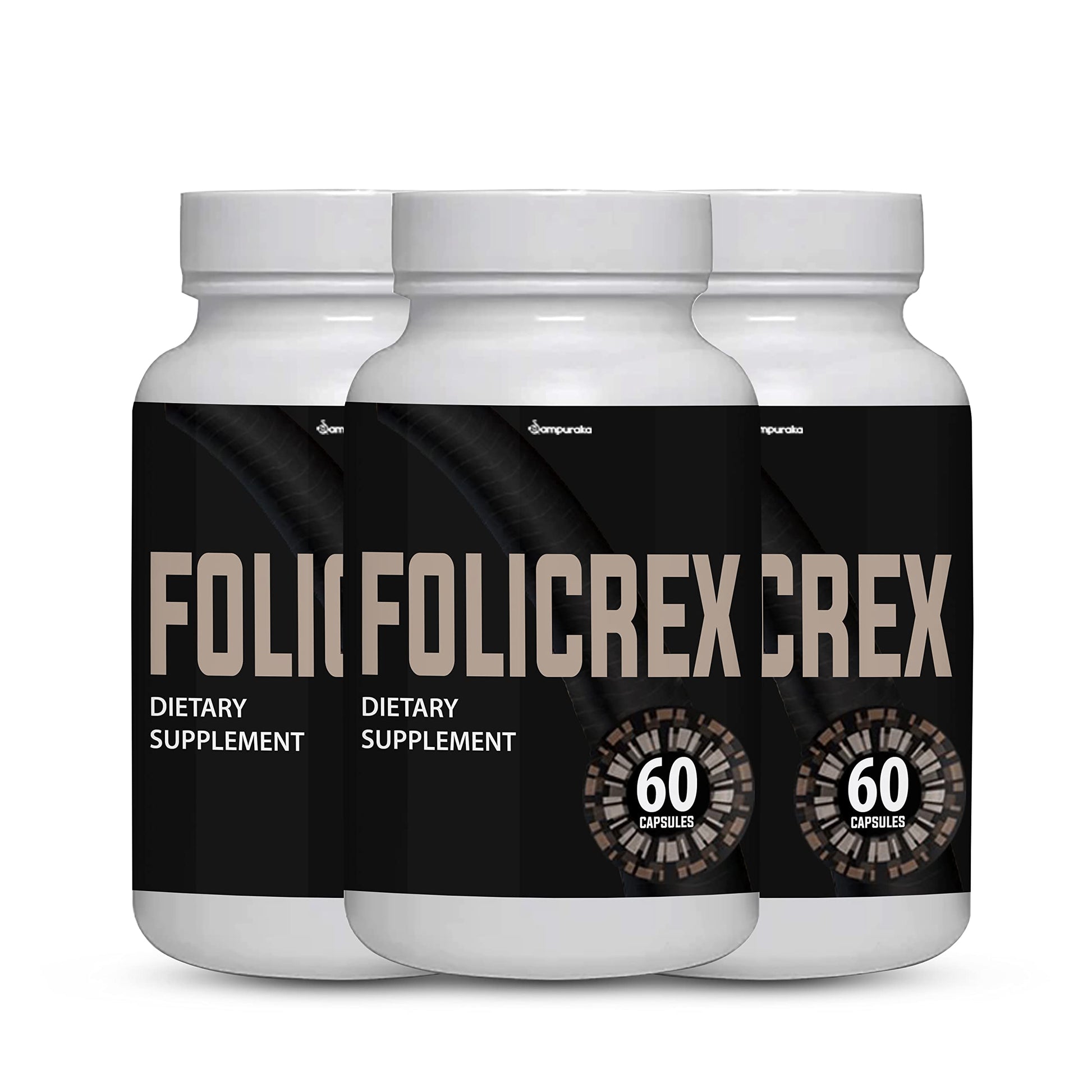 Sampuraka Folicrex Advance New Formula Supplement Capsules 180 Count