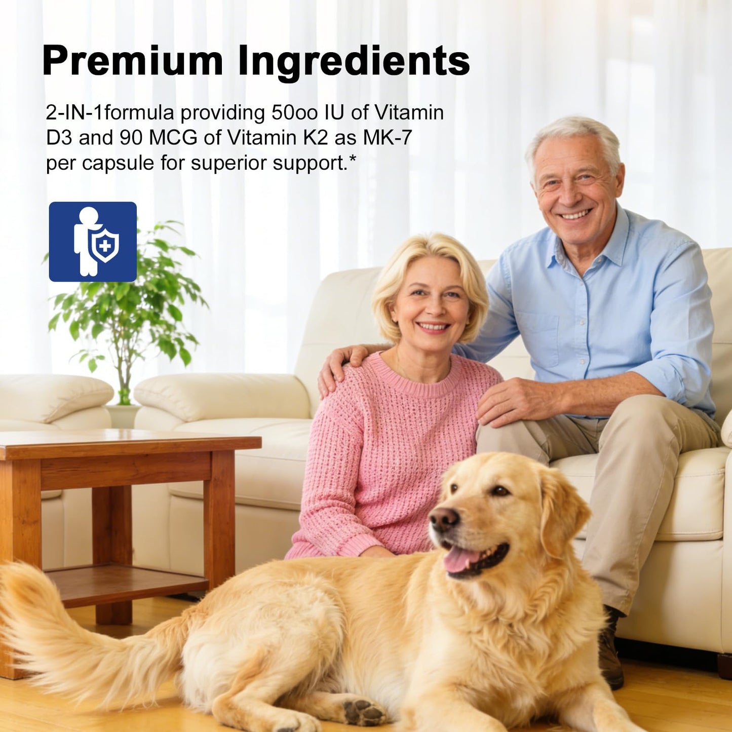 Cvrpaor Potassium Magnesium Supplement with Vitamin D3 K2 Capsule 150 Counts