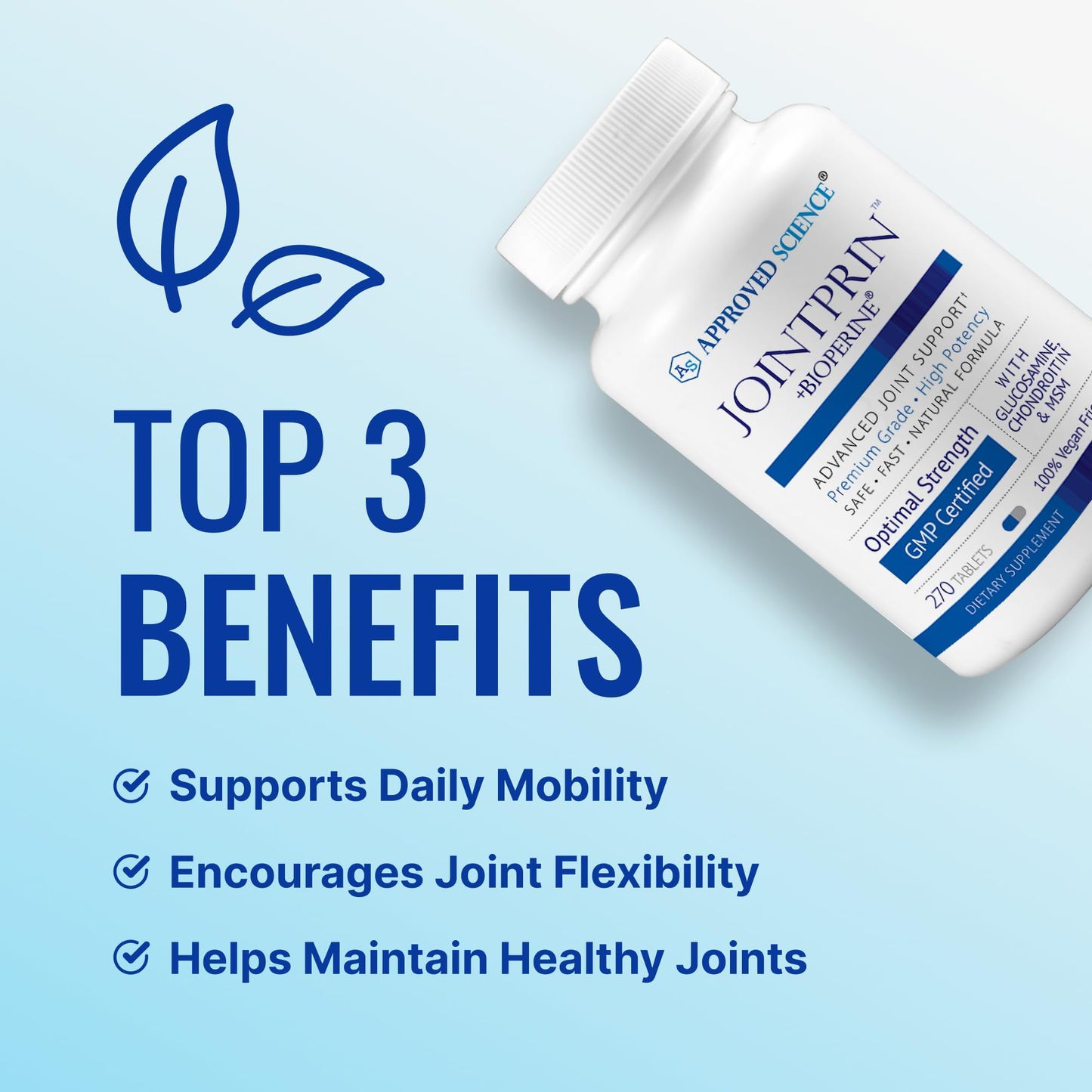 Approved Science Jointprin Joint Support Supplement 270 Tablets