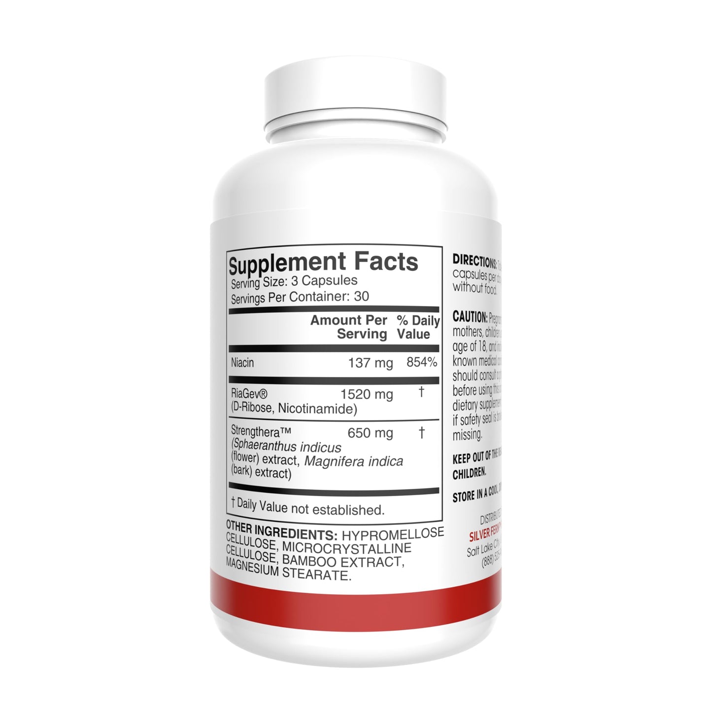 Silver Fern Build RiaGev + Strengthera Niacin & Botanical Extracts Capsule 1